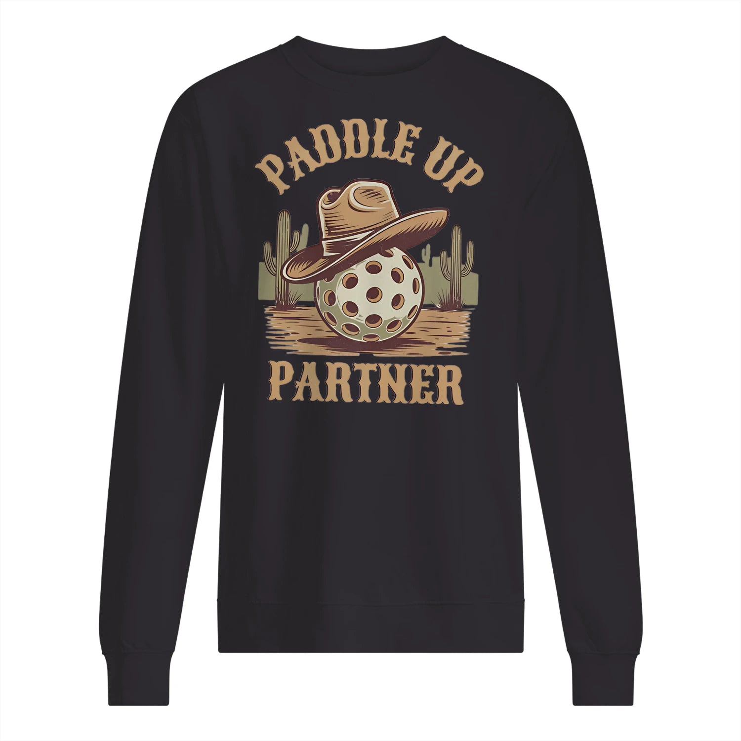 Paddle Up Partner Pickleball Men’s Sweatshirt – Funny Gift