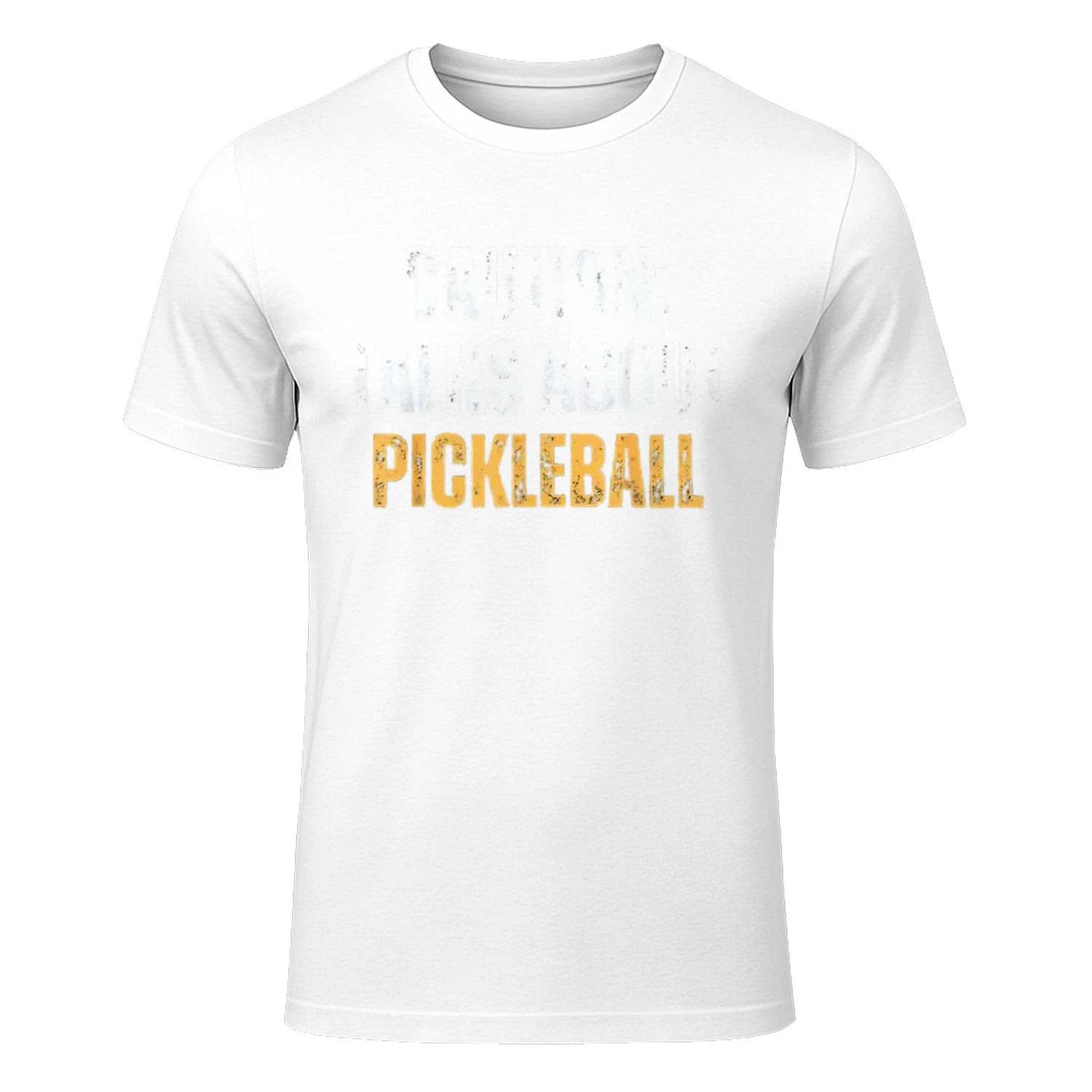 Caution: Talks About Pickleball T-Shirt – Funny Gift