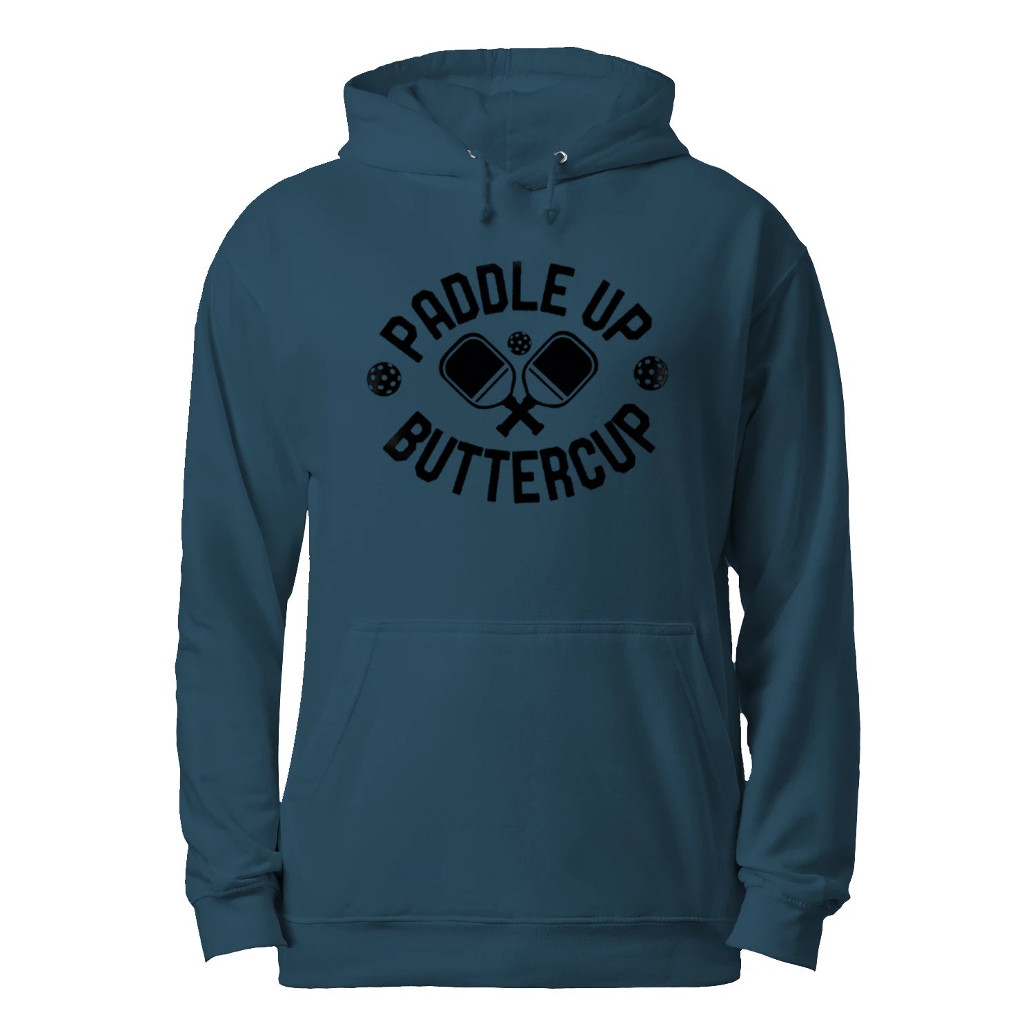 Paddle Up Buttercup Pickleball Men’s Hoodie – Funny Gift