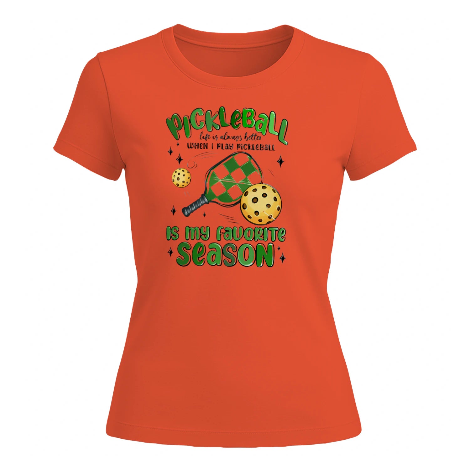Pickleball Is My Favorite Season for Women’s T-Shirt – Funny Gift