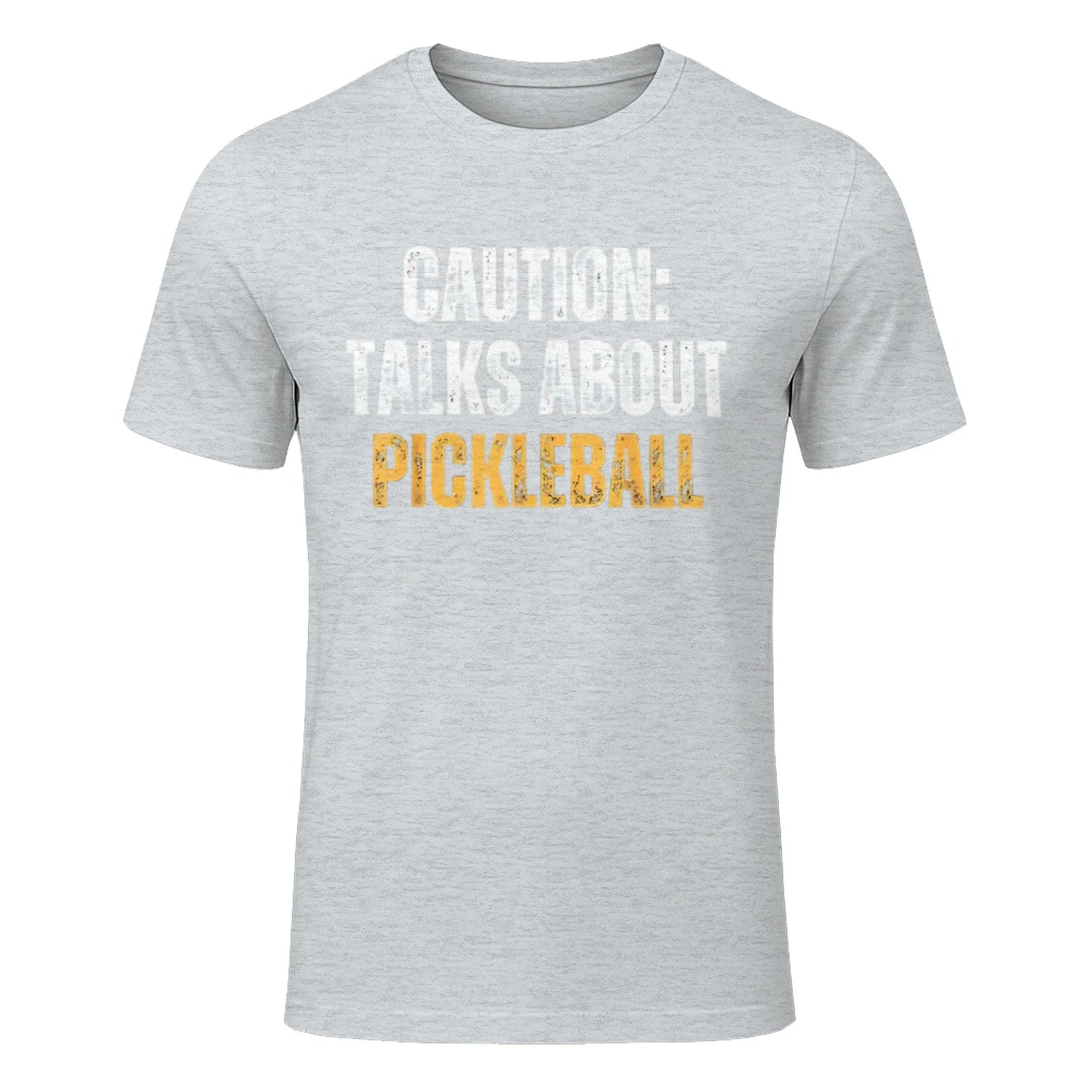 Caution: Talks About Pickleball T-Shirt – Funny Gift