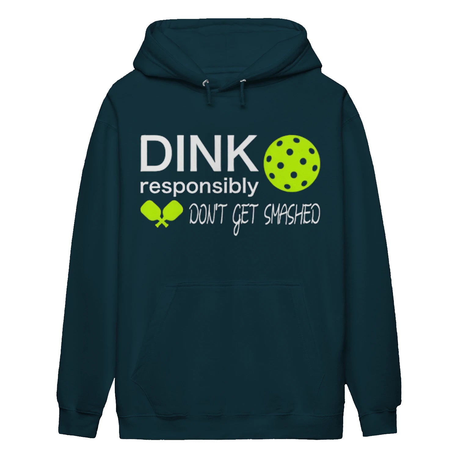 dink responsibly myb Pickleball Women’s Hoodie – Funny Gift