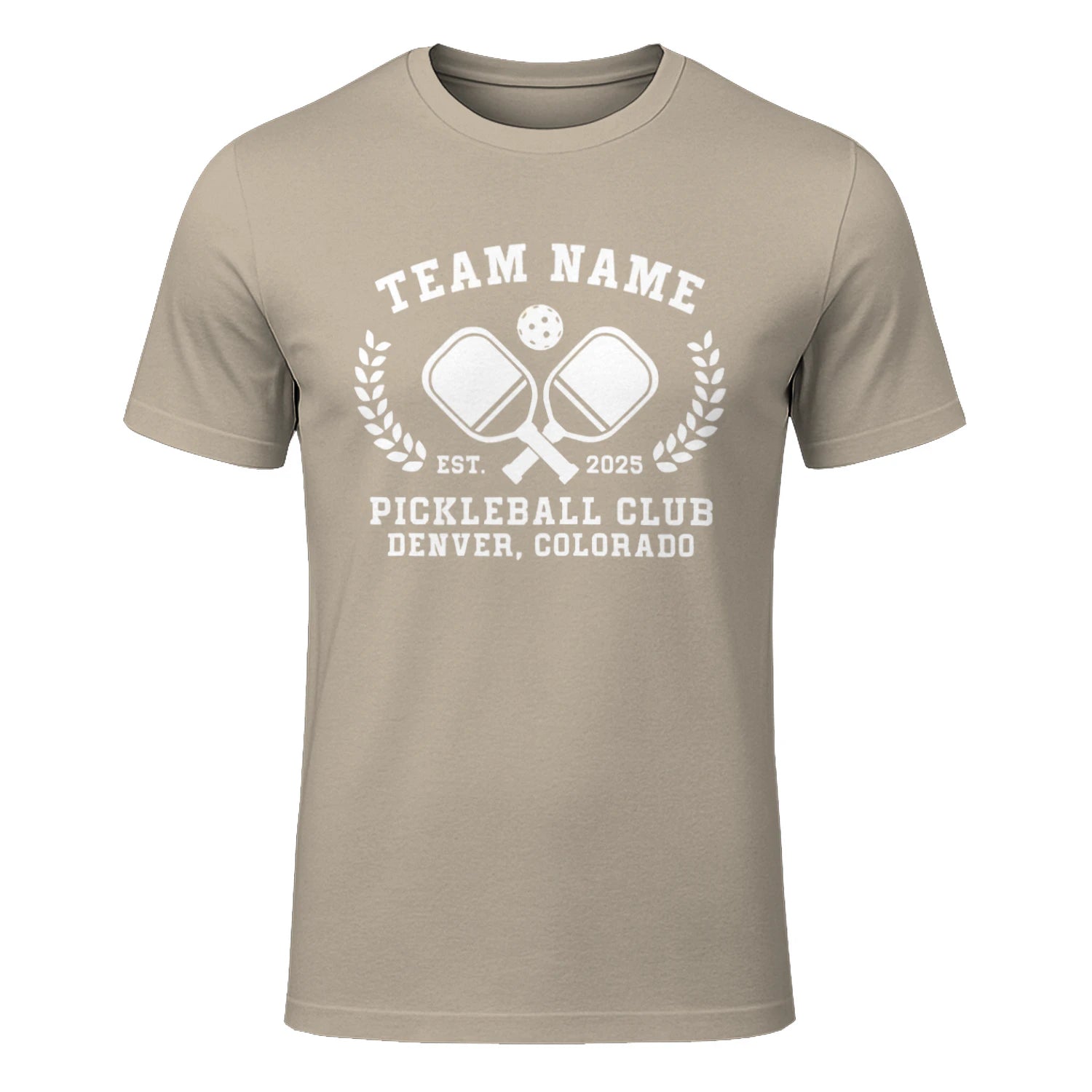 Pickleball Club Team Name T-Shirt – Funny Gift
