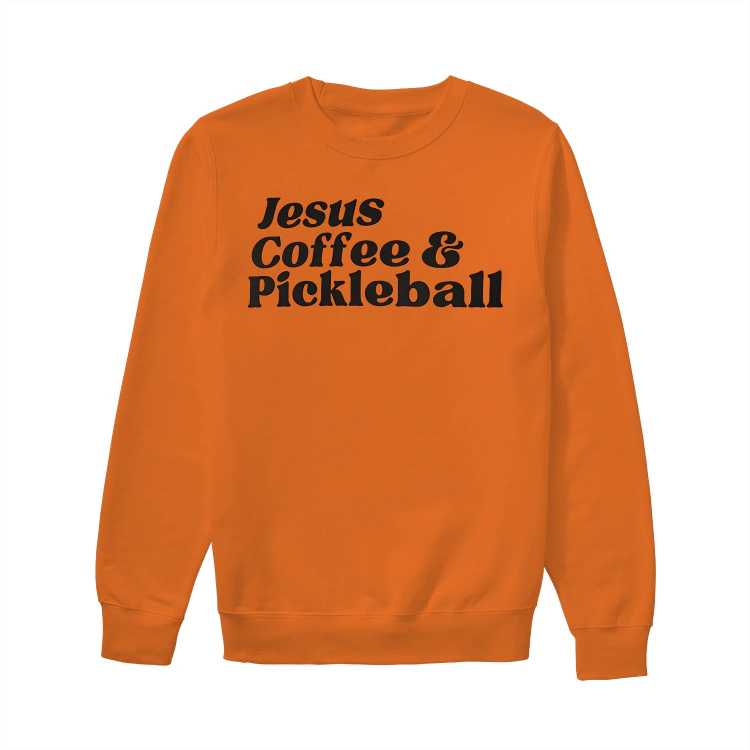 jesus coffee pickleball Women’s Sweatshirt – Funny Gift