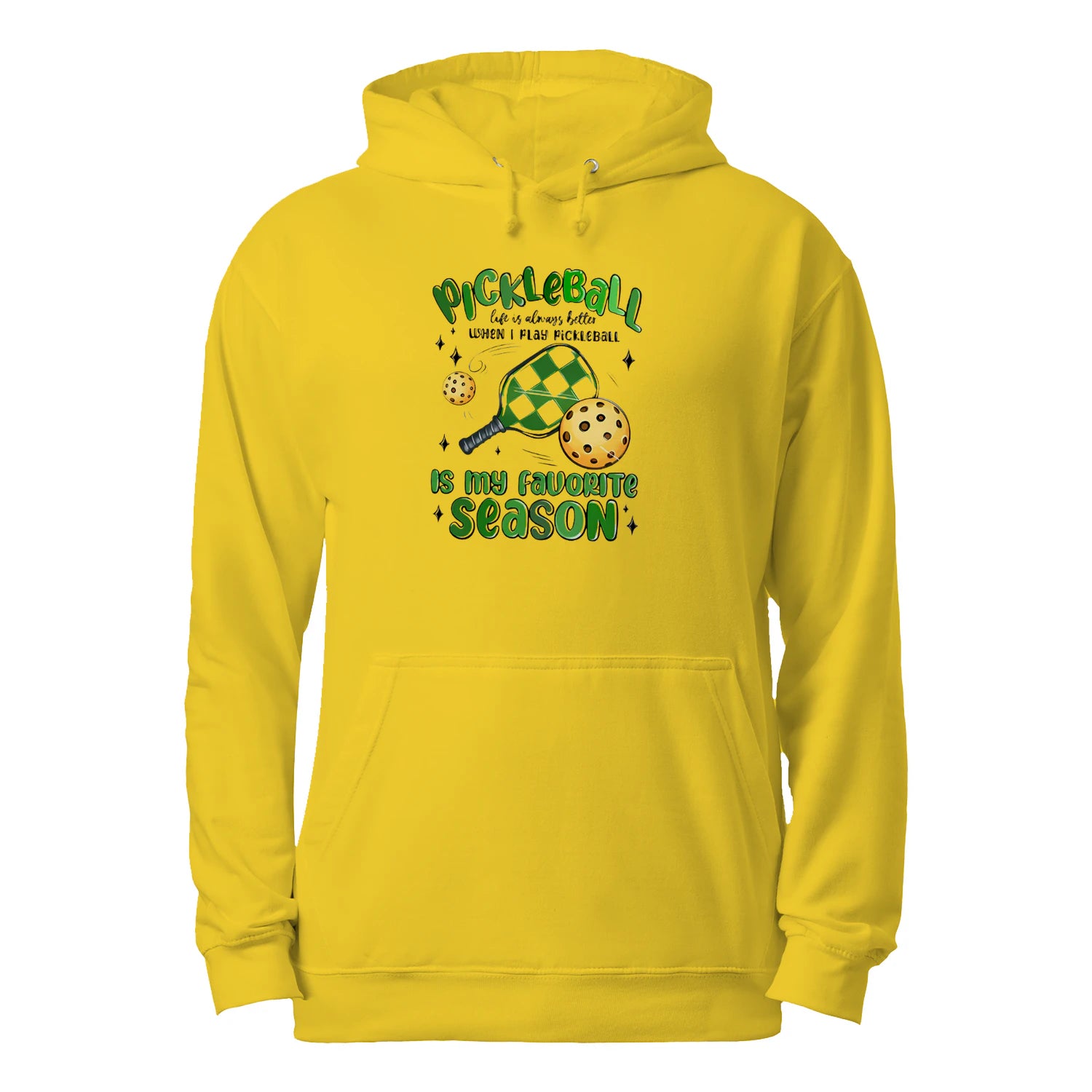 Pickleball Is My Favorite Season Men’s Hoodie – Funny Gift