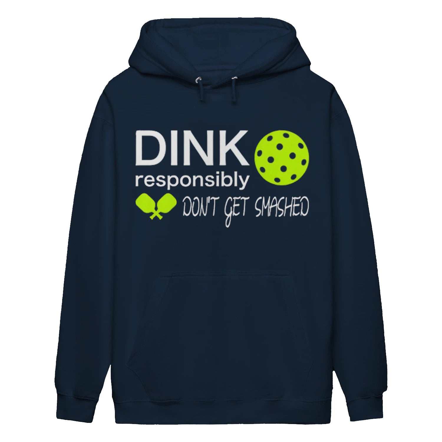 dink responsibly myb Pickleball Women’s Hoodie – Funny Gift