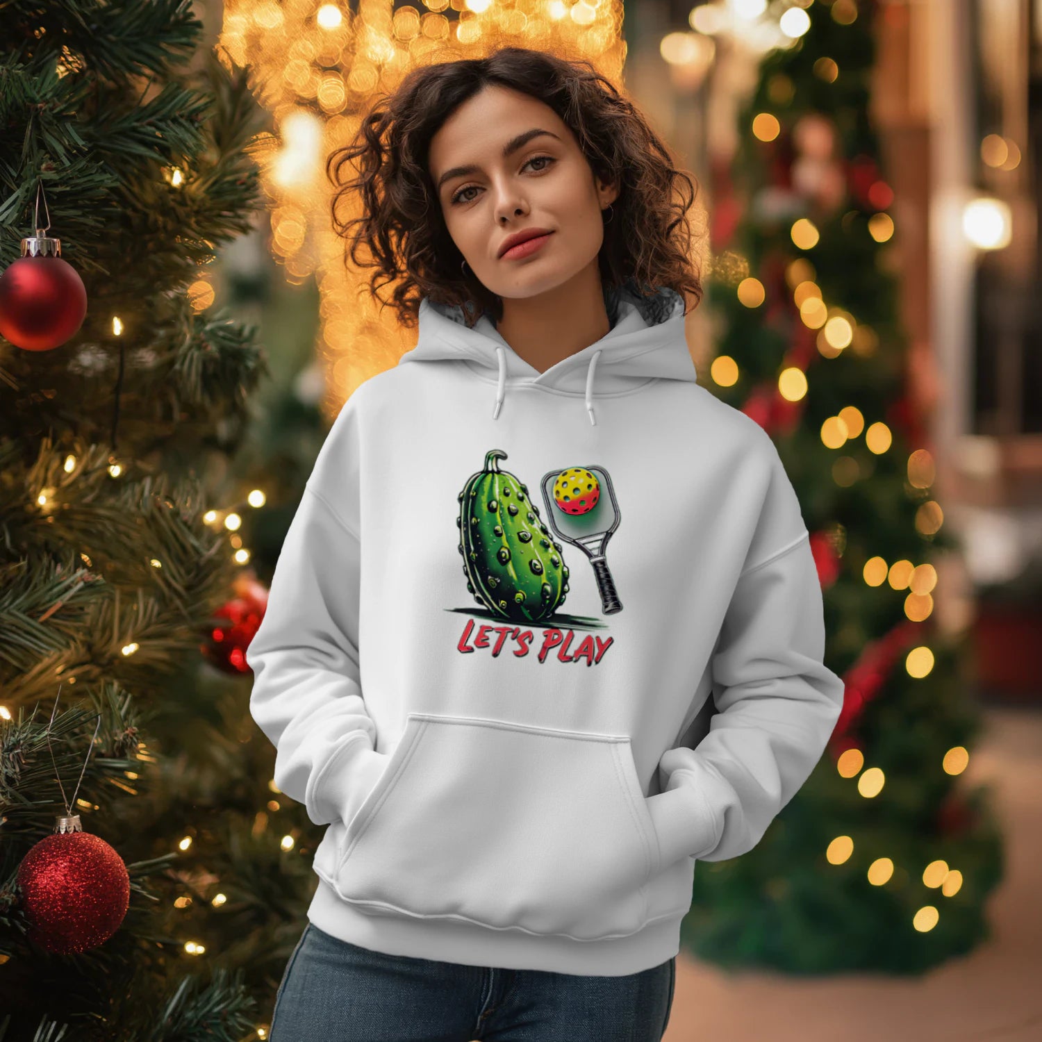 funny pickle pickleball Women’s Hoodie – Funny Gift