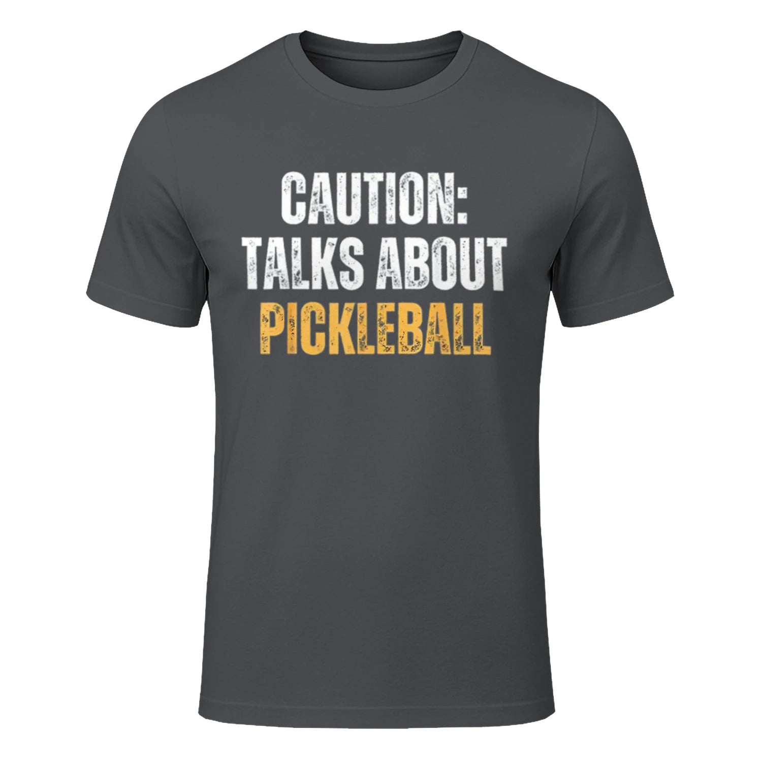 Caution: Talks About Pickleball T-Shirt – Funny Gift