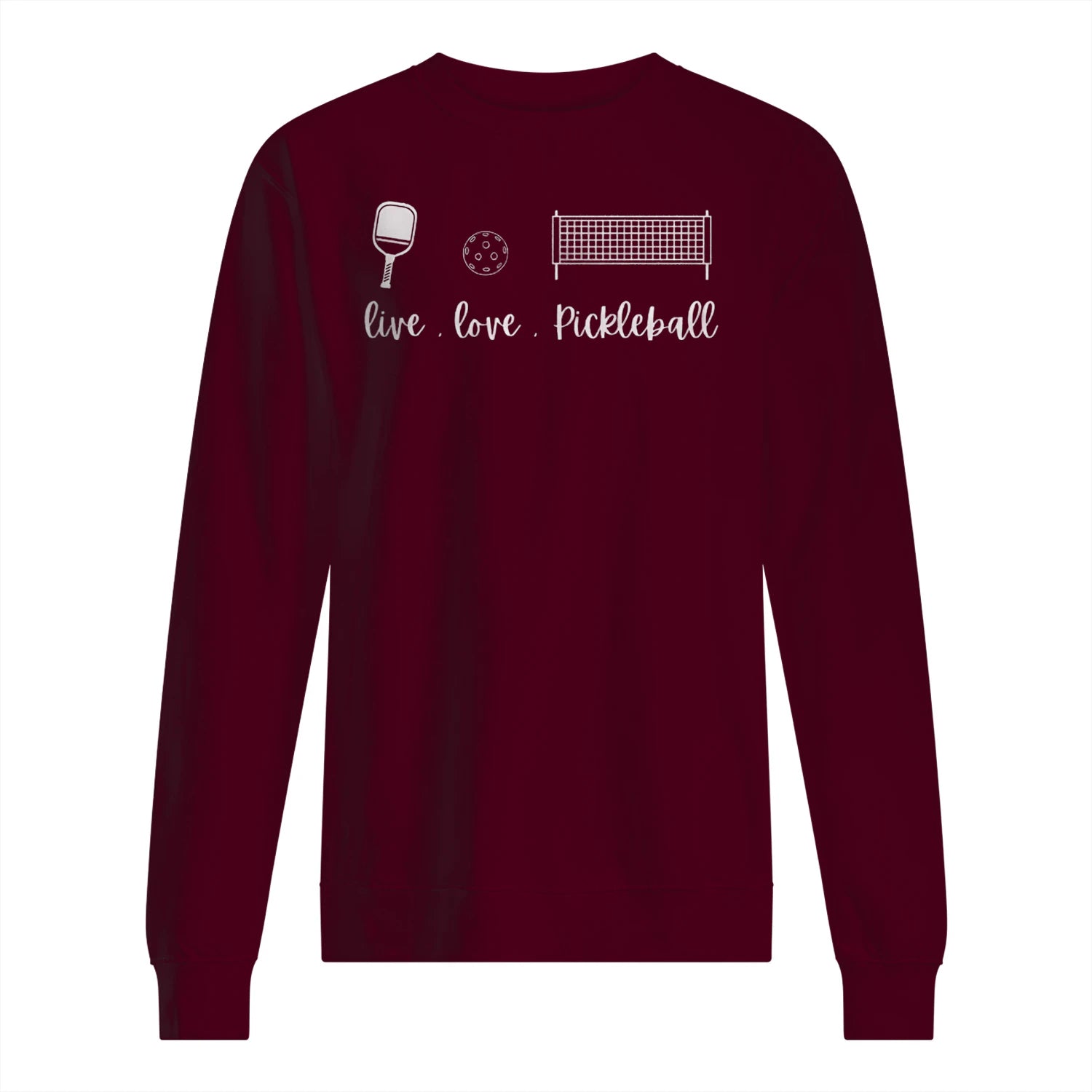 Eat. Love. Pickleball Men’s Sweatshirt – Funny Gift