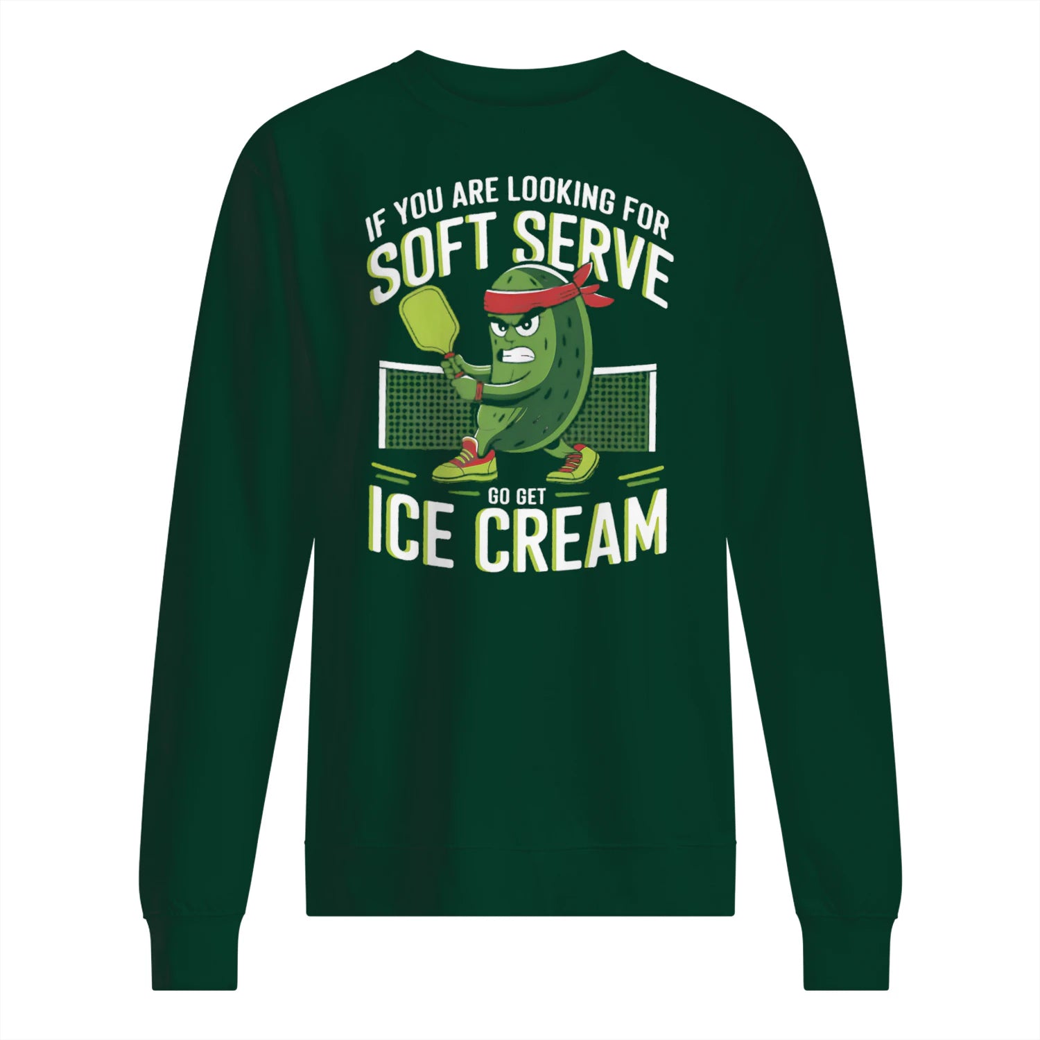 Pickleball & Ice Cream Men’s Sweatshirt – Funny Gift