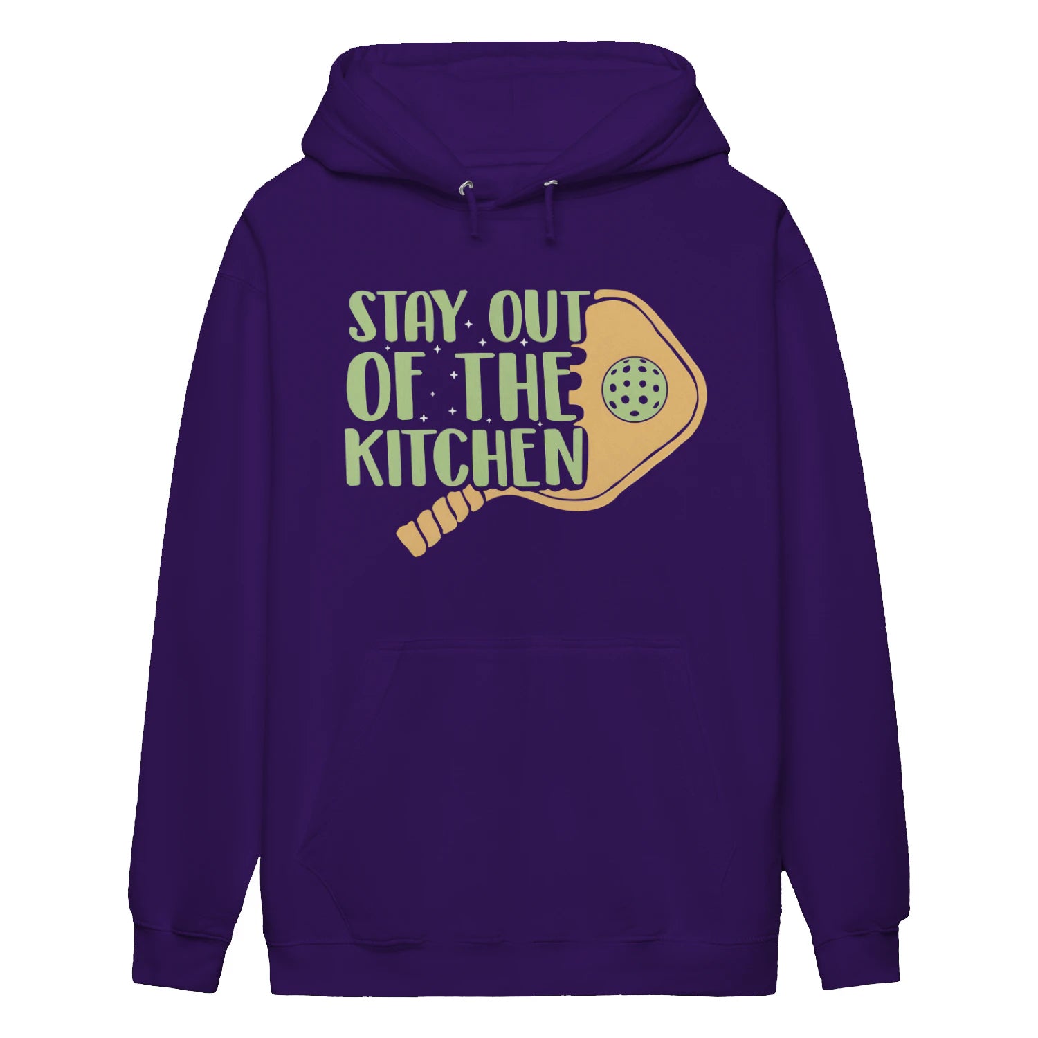 stay out of the kitchen Pickleball Women’s Hoodie – Funny Gift