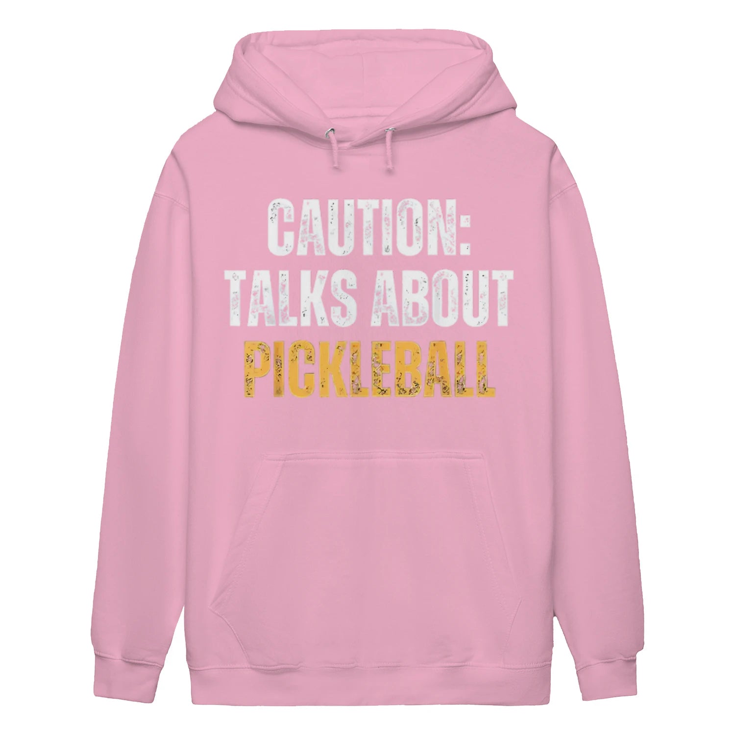 caution talks about pickleball Women’s Hoodie – Funny Gift