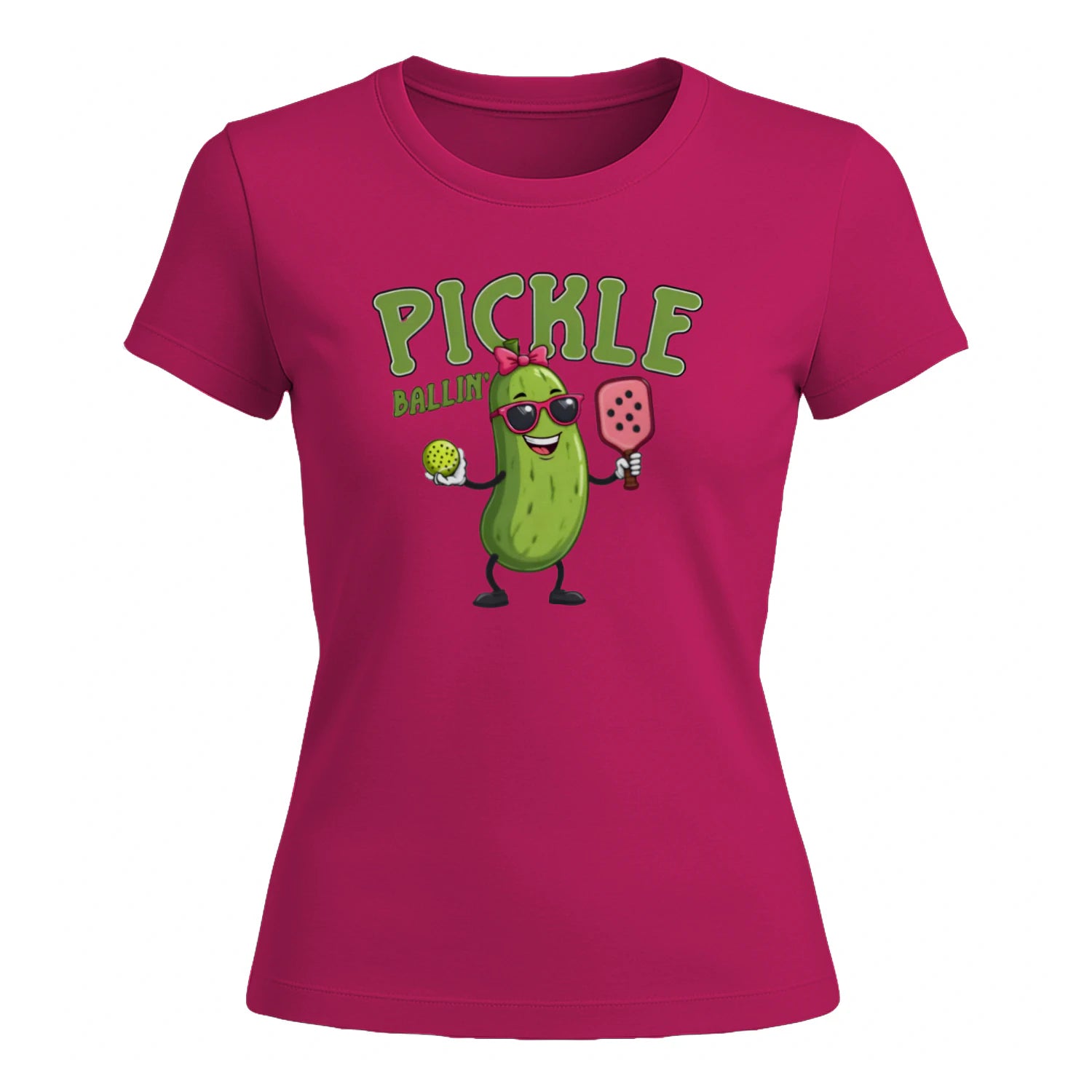 Pickleball Pickle for Women’s T-Shirt – Funny Gift