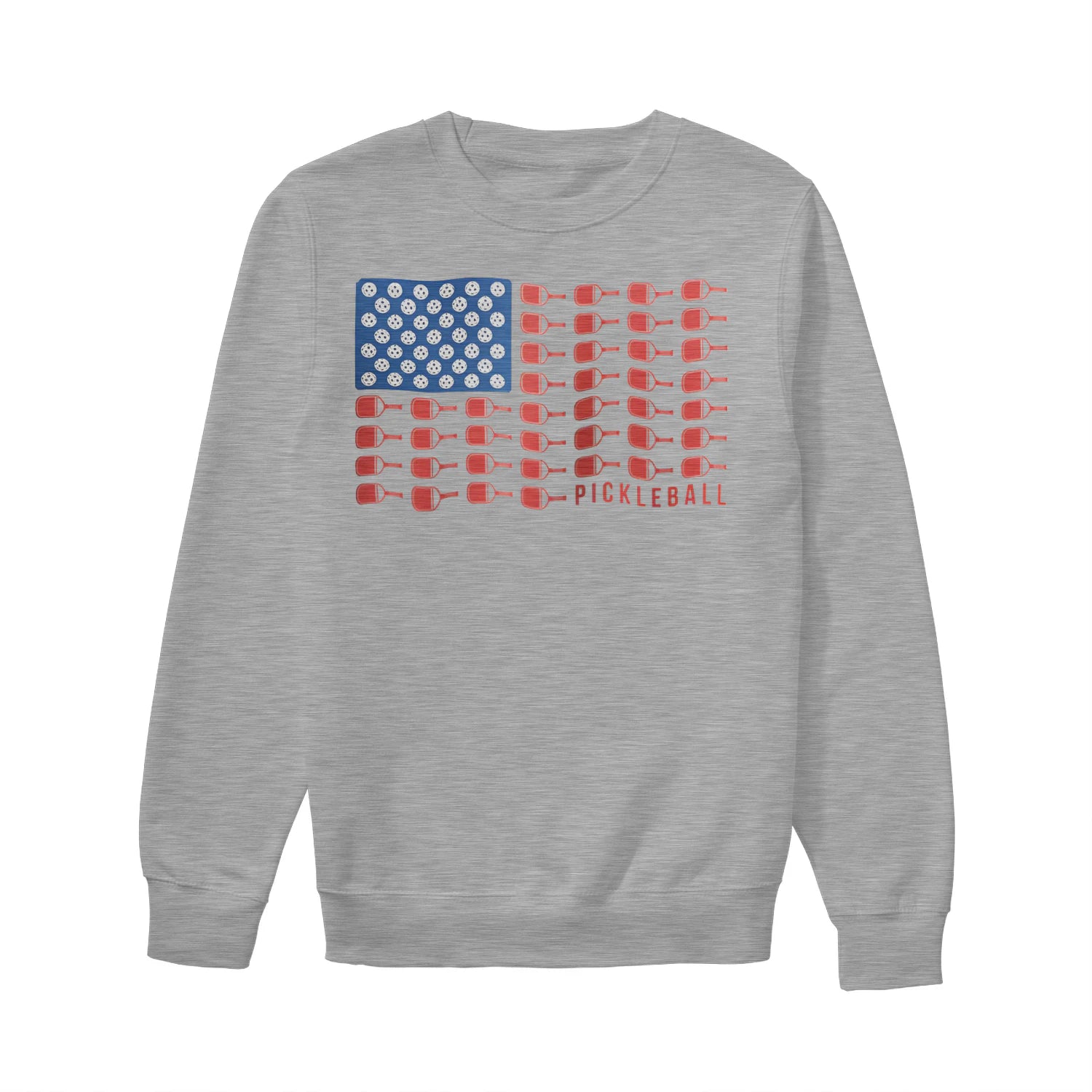 american flag pickleball Women’s Sweatshirt – Funny Gift