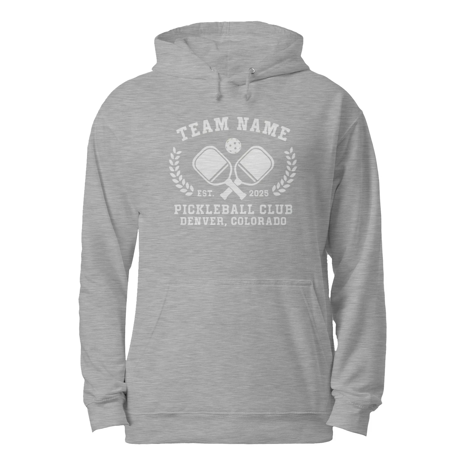Pickleball Club Team Name Men’s Hoodie – Funny Gift