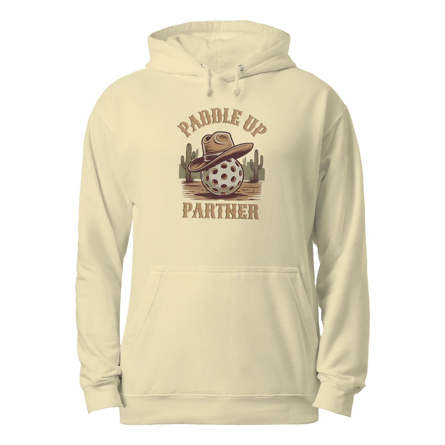 Paddle Up Partner Pickleball Men’s Hoodie – Funny Gift
