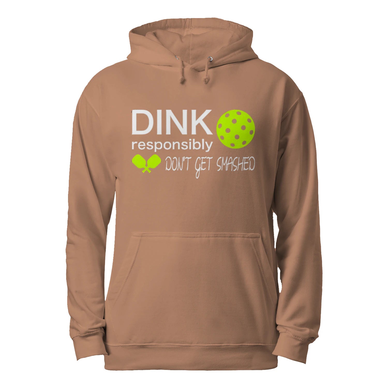 Dink Responsibly Pickleball Men’s Hoodie – Funny Gift