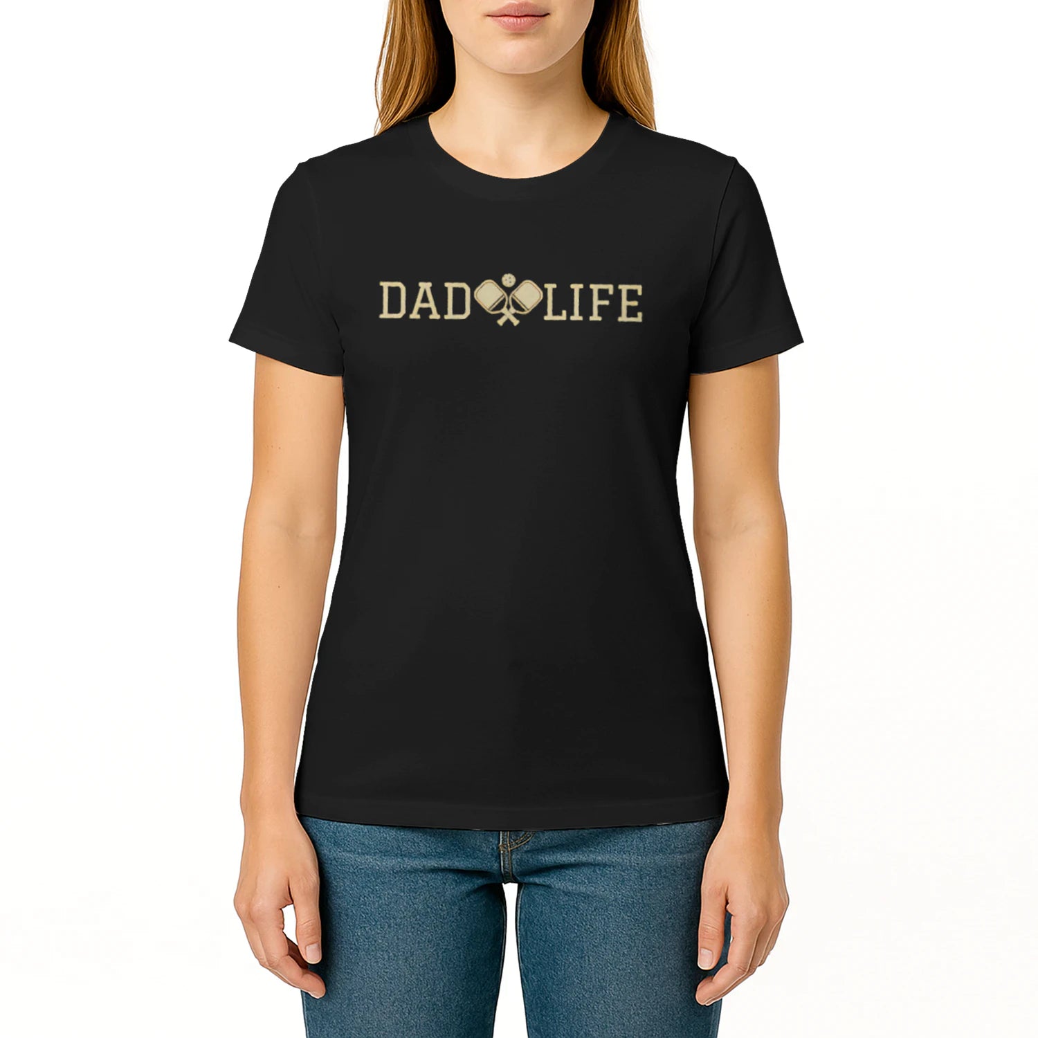 Dad Life Pickleball for Women’s T-Shirt – Funny Gift