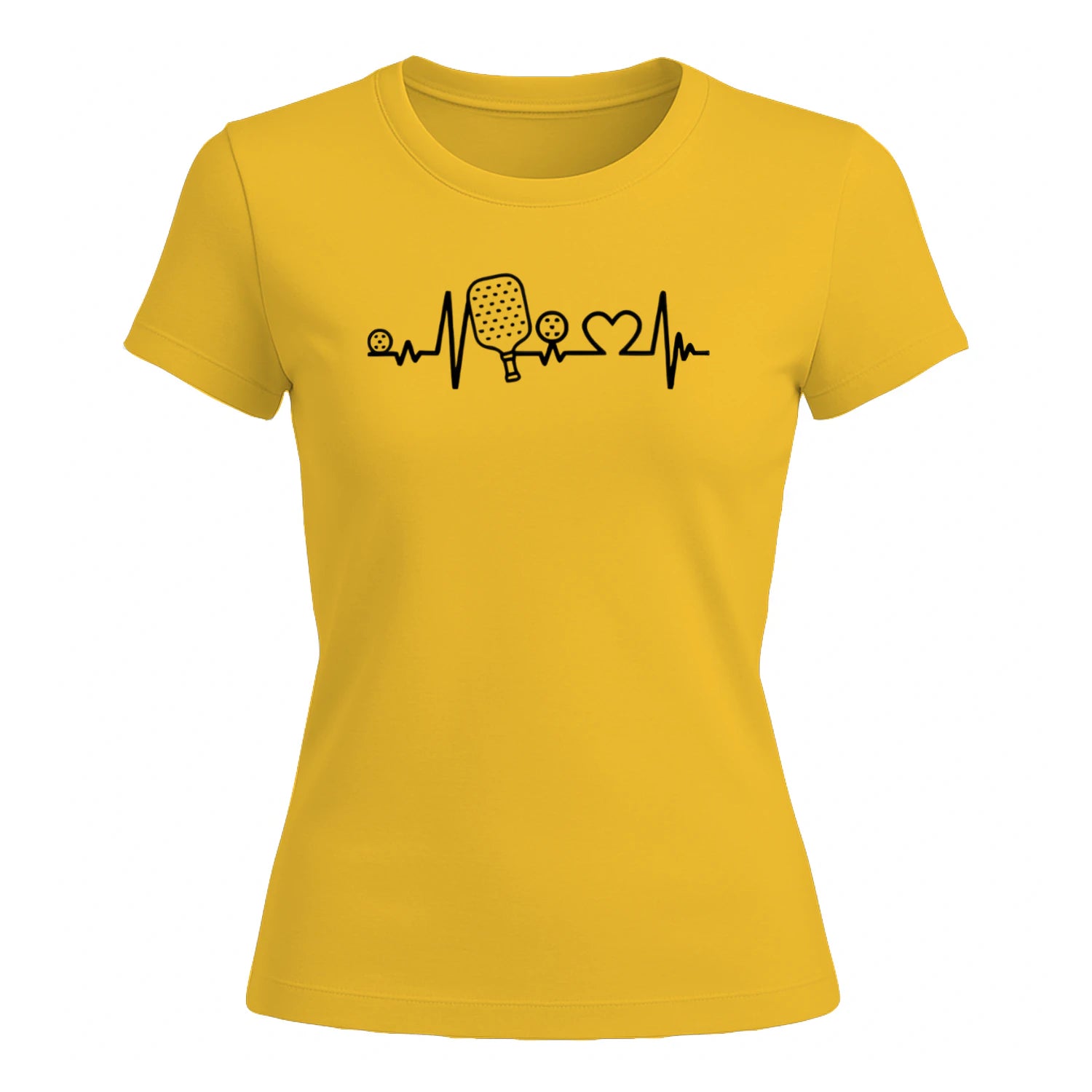 Pickleball Heartbeat for Women’s T-Shirt – Funny Gift