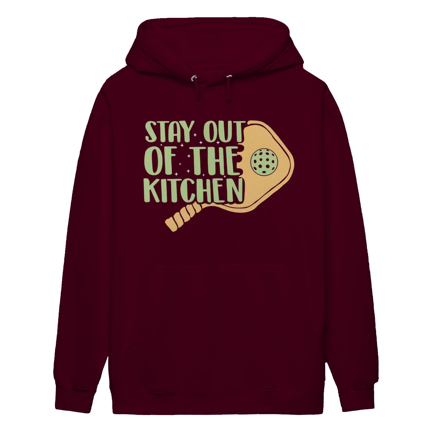 stay out of the kitchen Pickleball Women’s Hoodie – Funny Gift