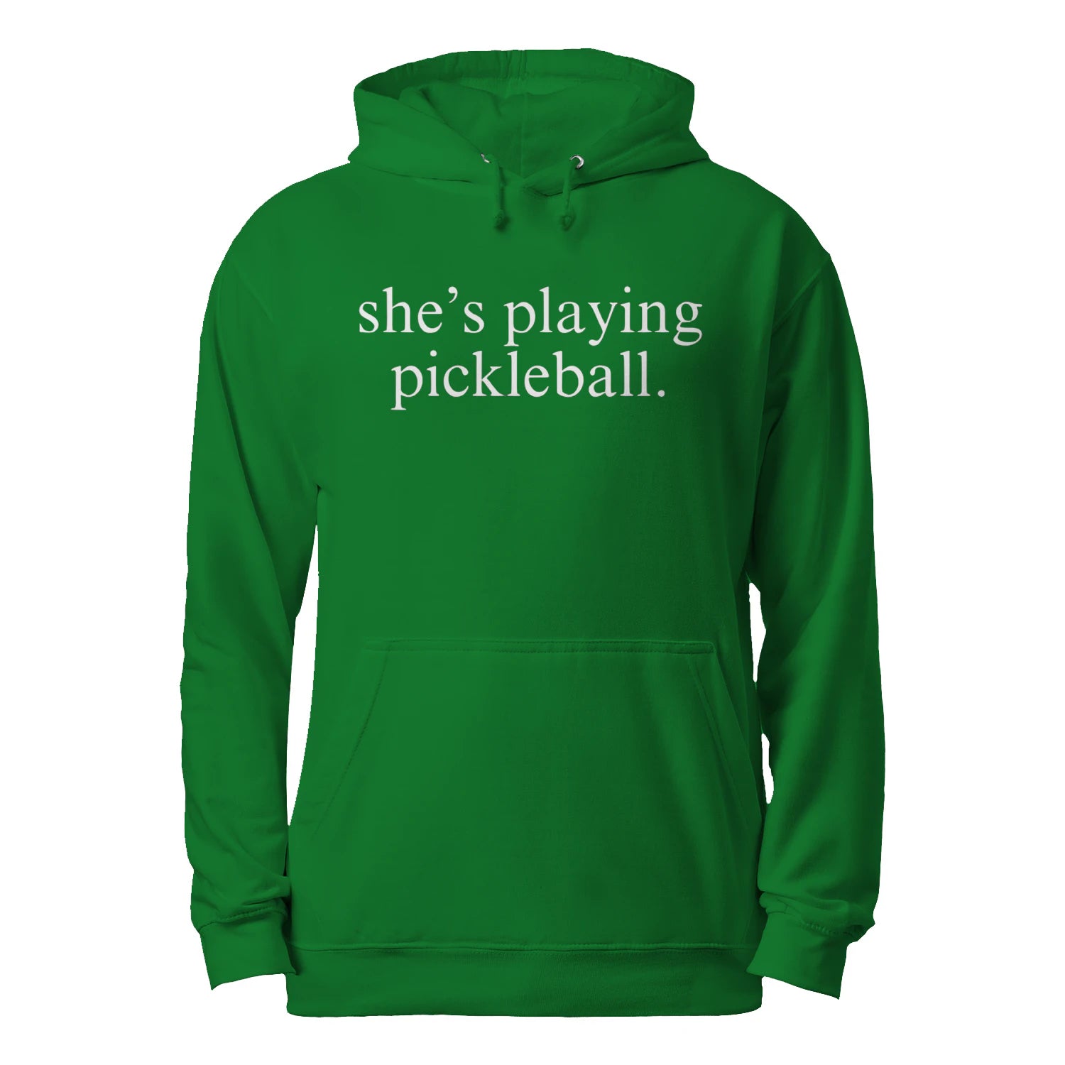 She’s Playing Pickleball Men’s Hoodie – Funny Gift