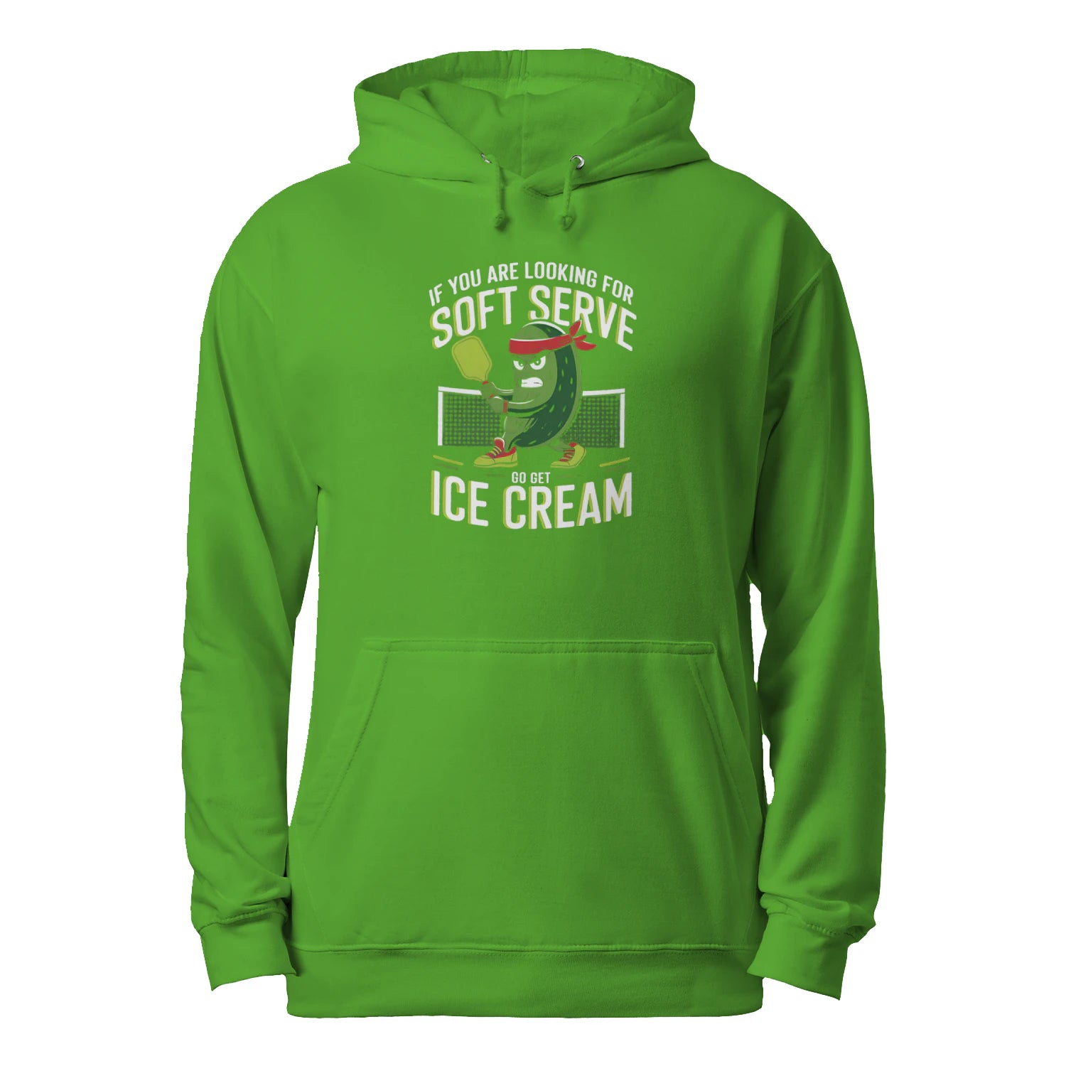 Pickleball & Ice Cream Men’s Hoodie – Funny Gift