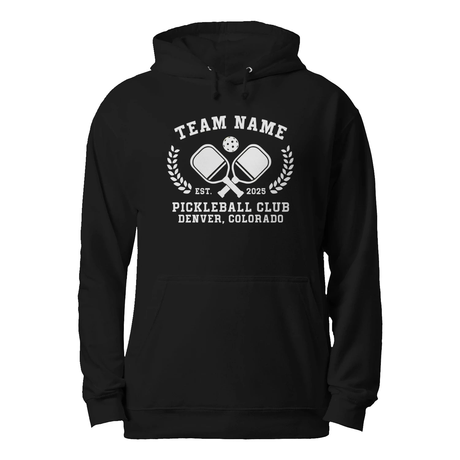 Pickleball Club Team Name Men’s Hoodie – Funny Gift