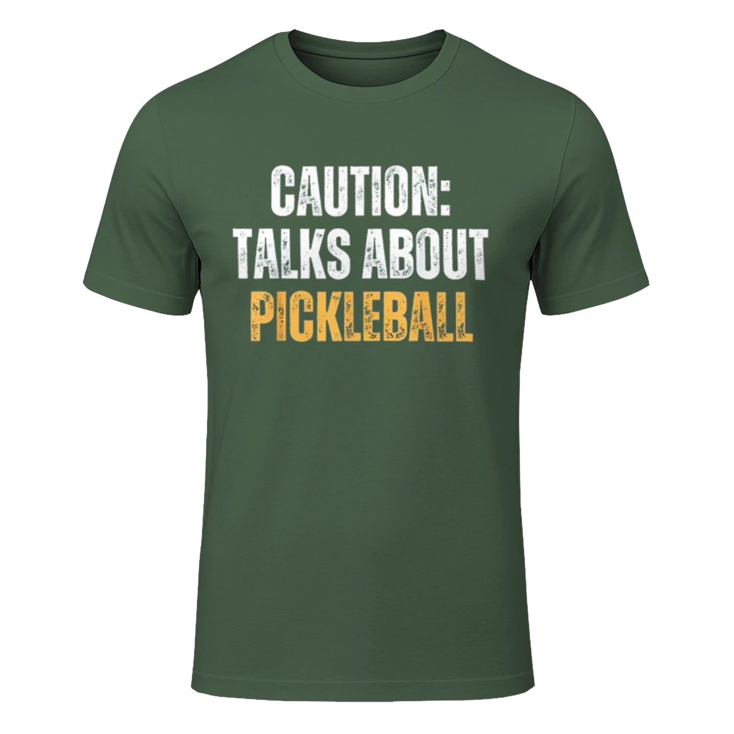 Caution: Talks About Pickleball T-Shirt – Funny Gift