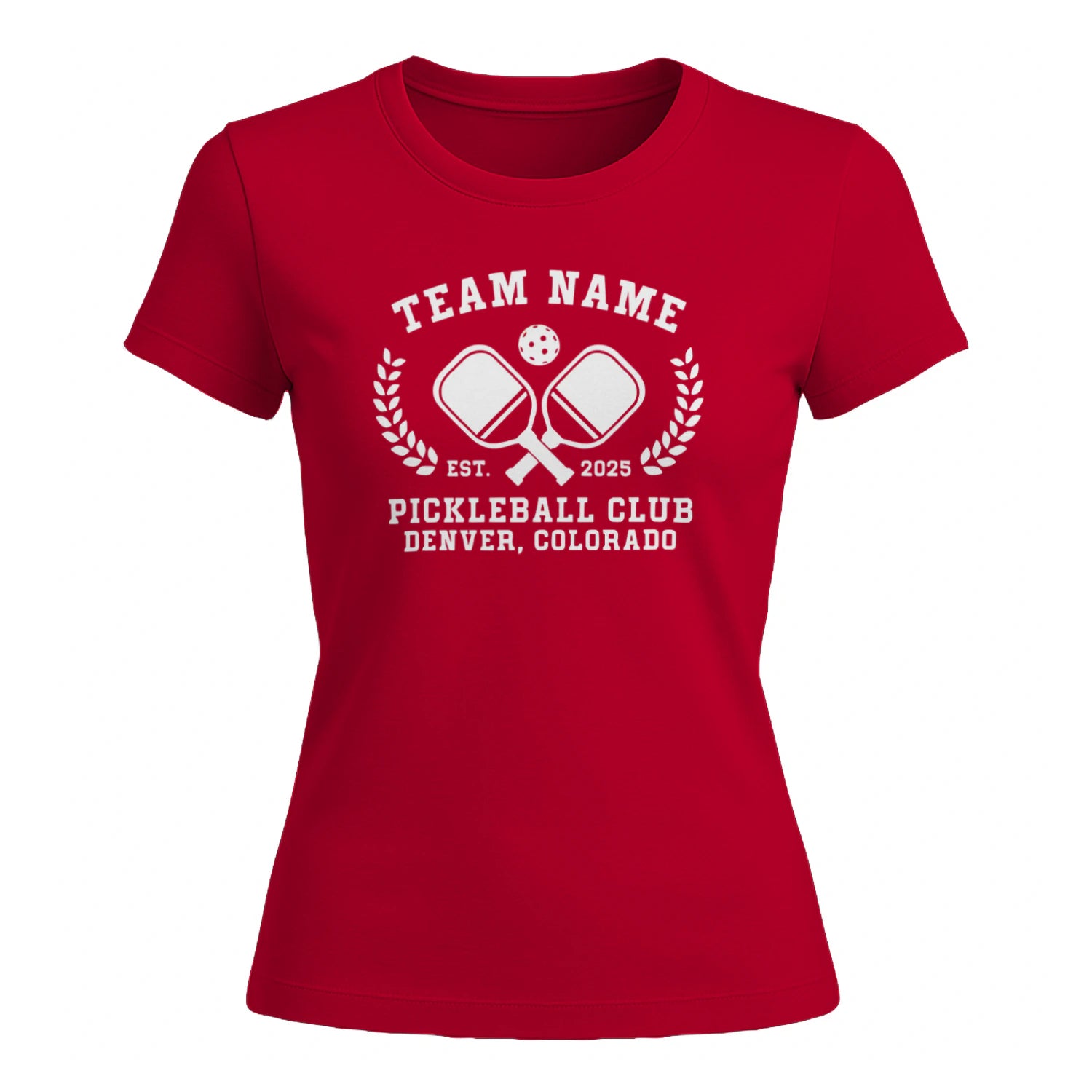 Pickleball Club Team Name for Women’s T-Shirt – Funny Gift