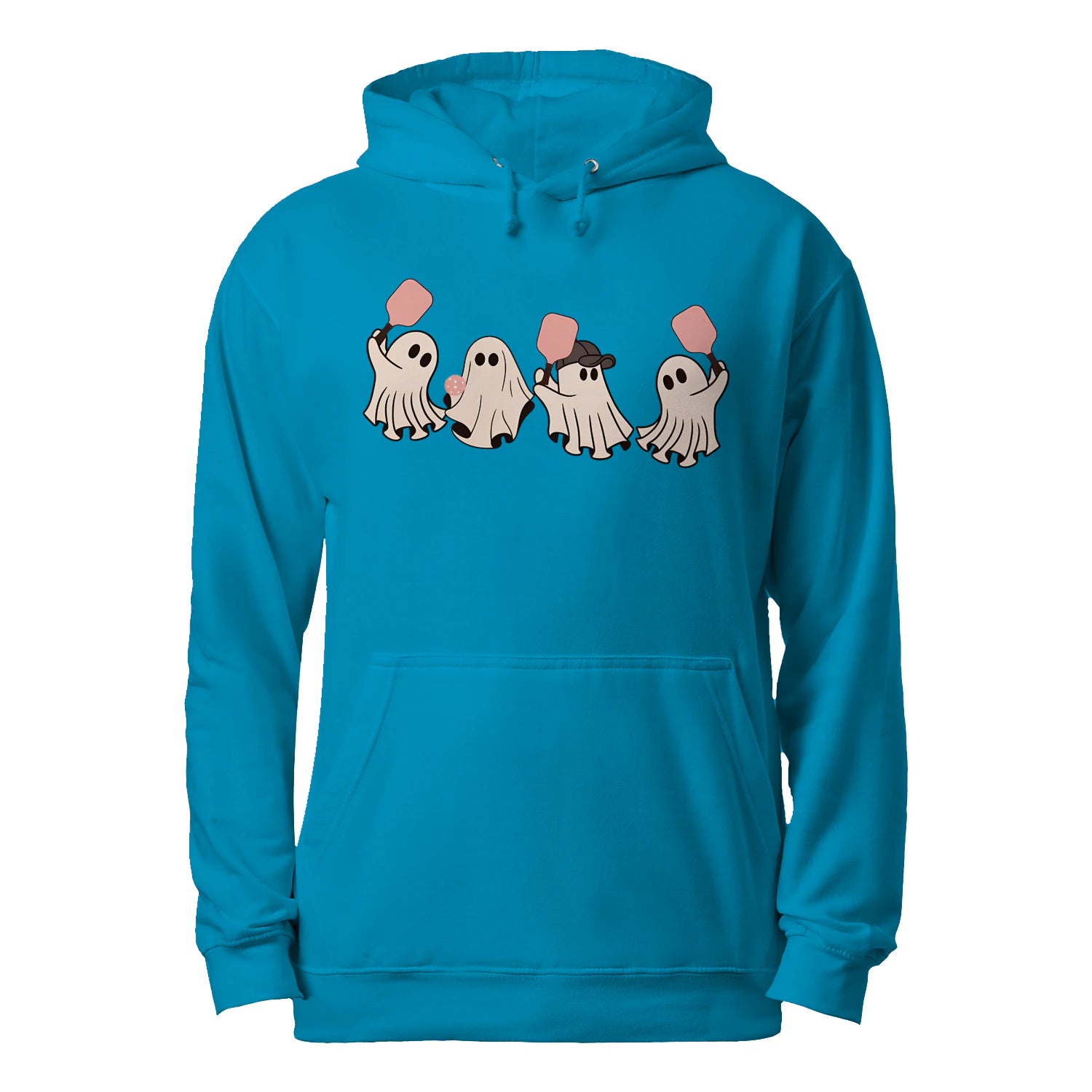 Cute Pickleball Characters Men’s Hoodie – Funny Gift