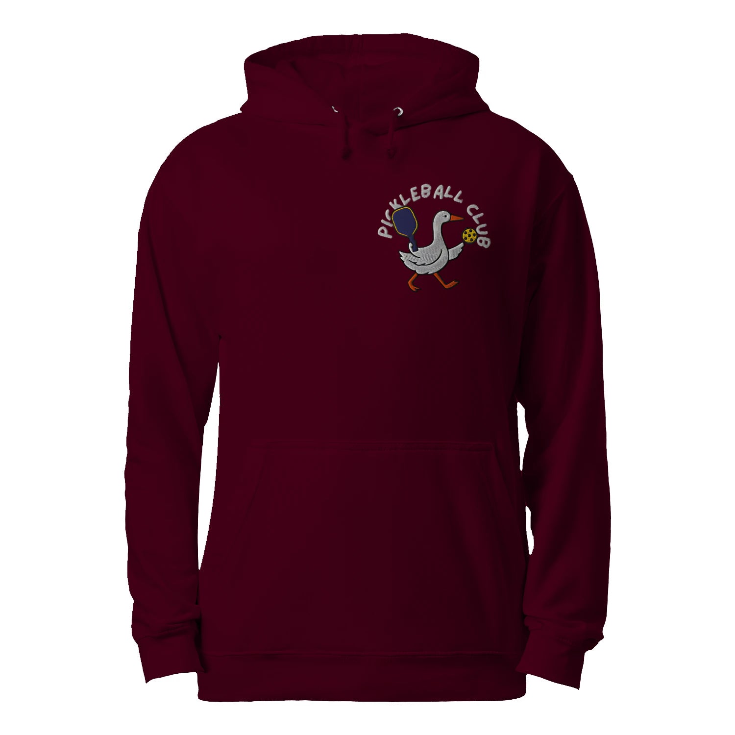 Pickleball Penguin Men’s Hoodie – Funny Gift