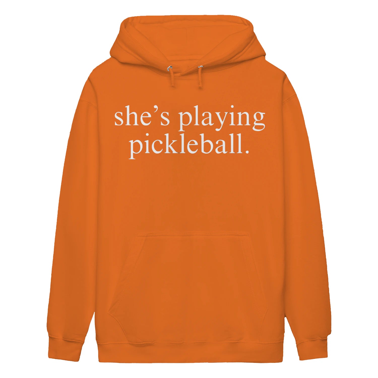 she s playing pickleball Women’s Hoodie – Funny Gift