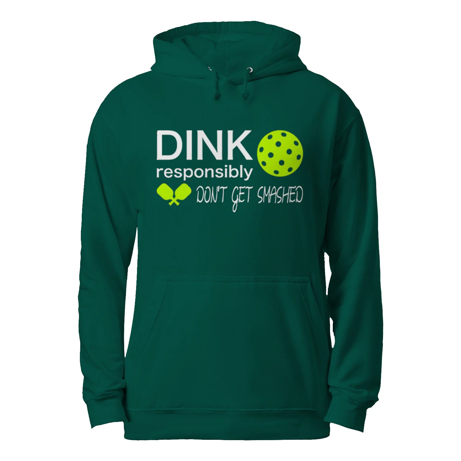 Dink Responsibly Pickleball Men’s Hoodie – Funny Gift