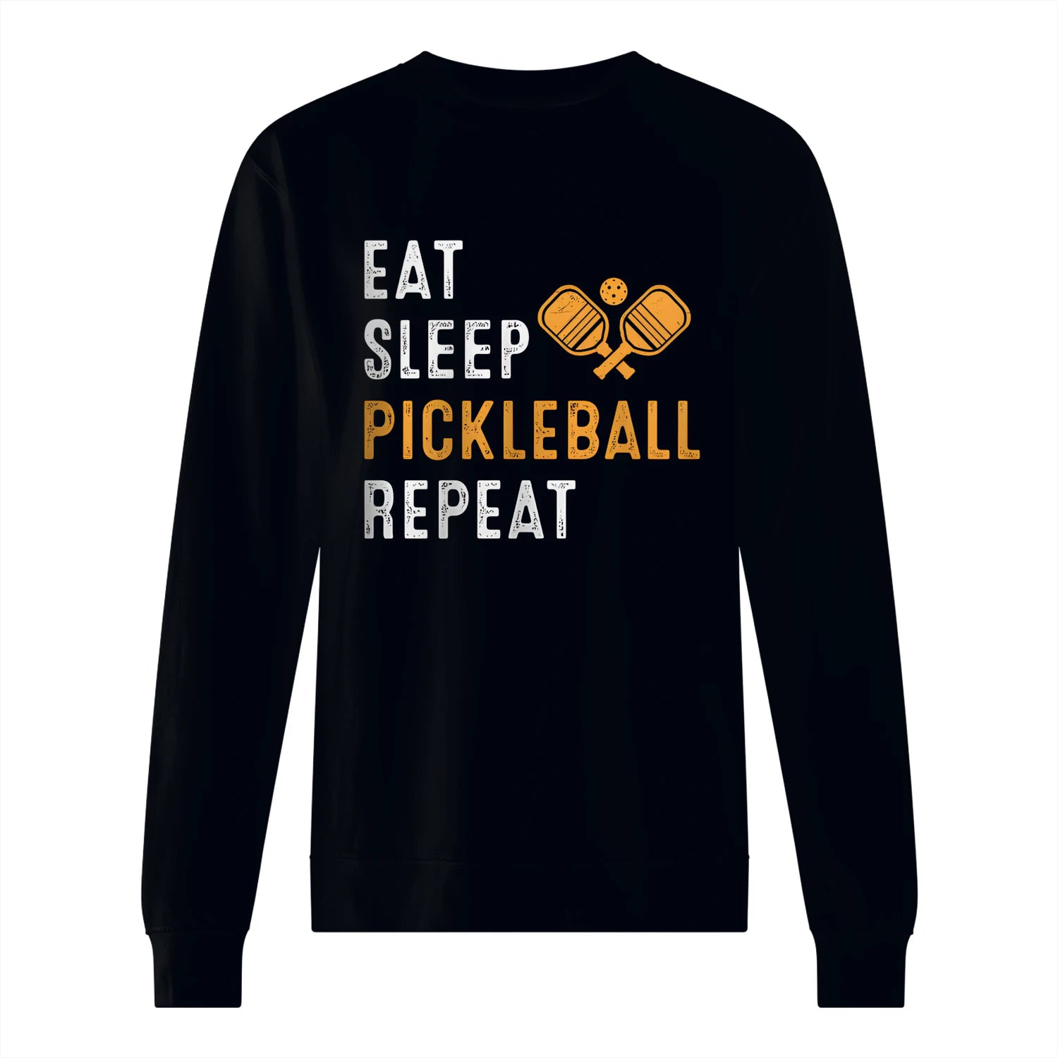Eat Sleep Pickleball Repeat Men’s Sweatshirt – Funny Gift