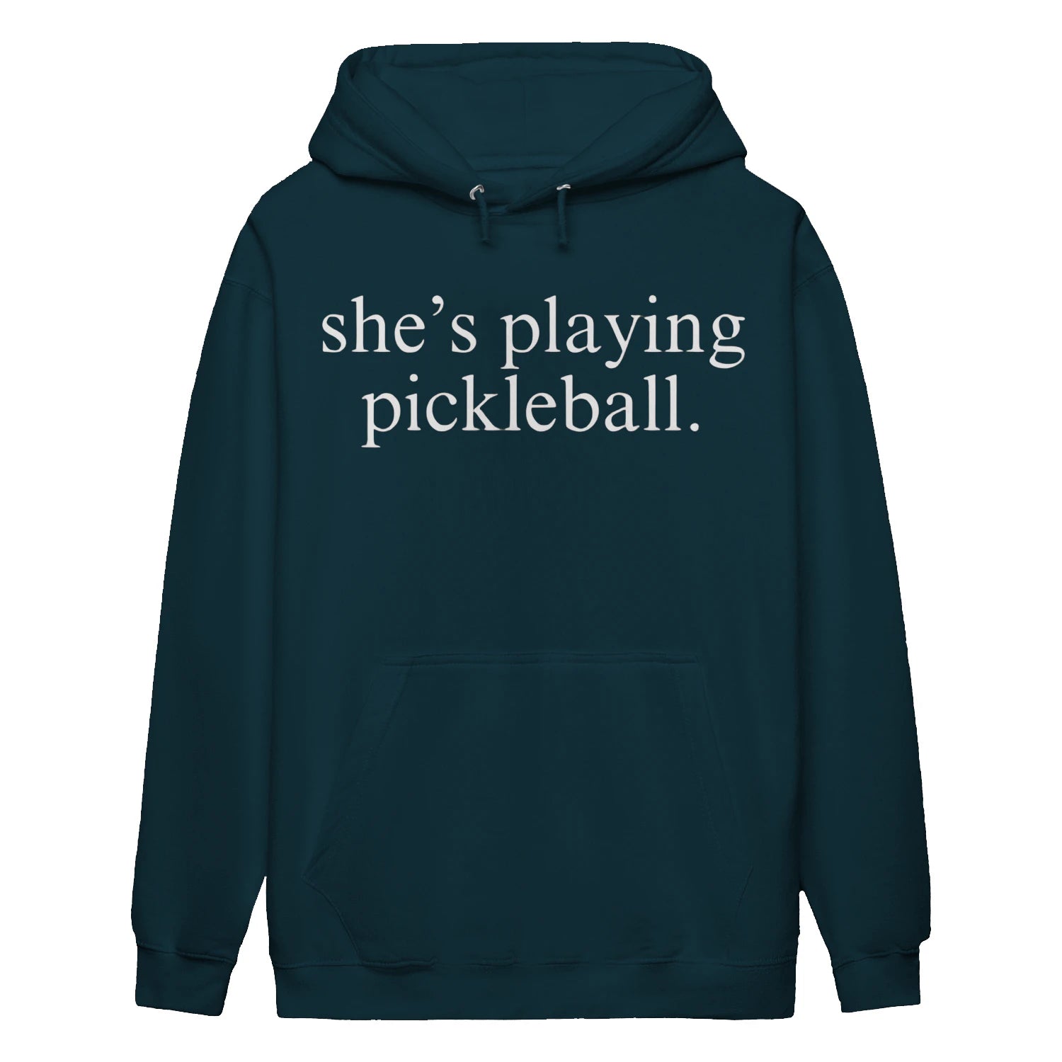 she s playing pickleball Women’s Hoodie – Funny Gift