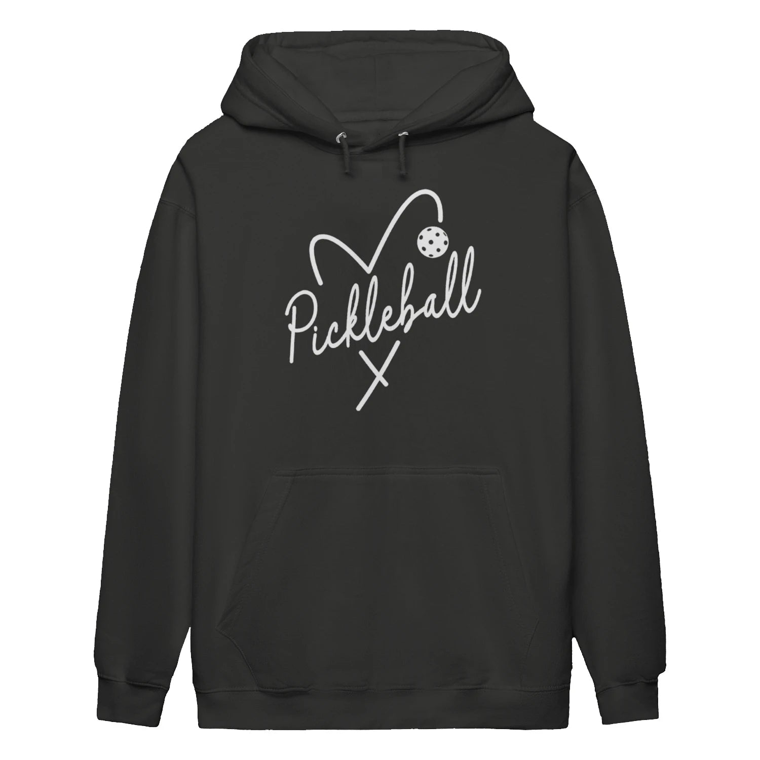 pickleball heart script Women’s Hoodie – Funny Gift