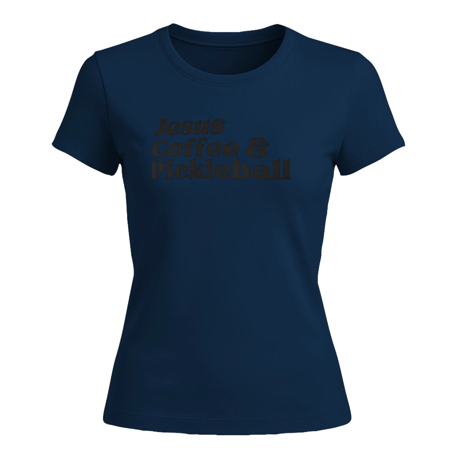 Jesus, Coffee & Pickleball for Women’s T-Shirt – Funny Gift