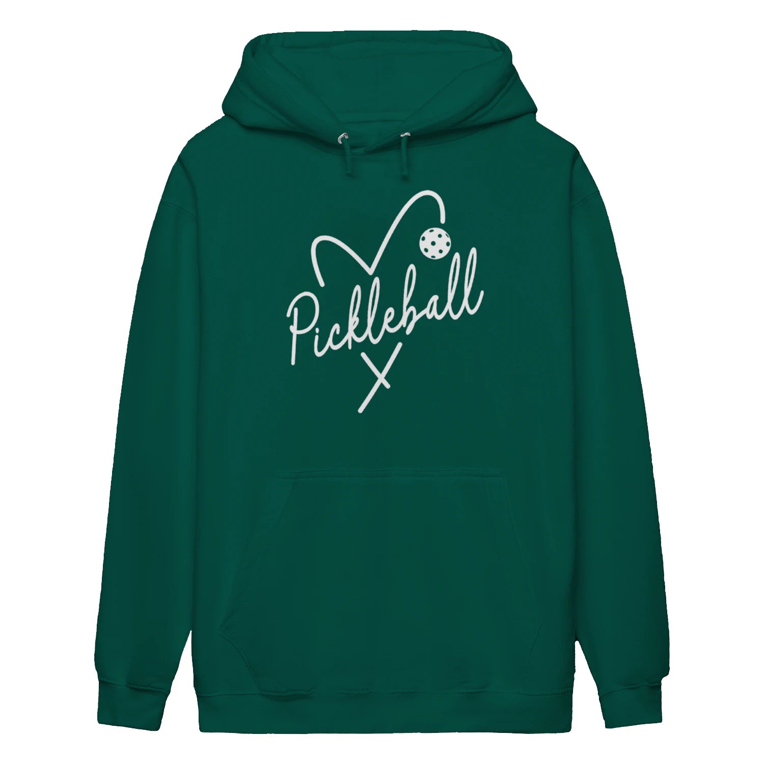 pickleball heart script Women’s Hoodie – Funny Gift