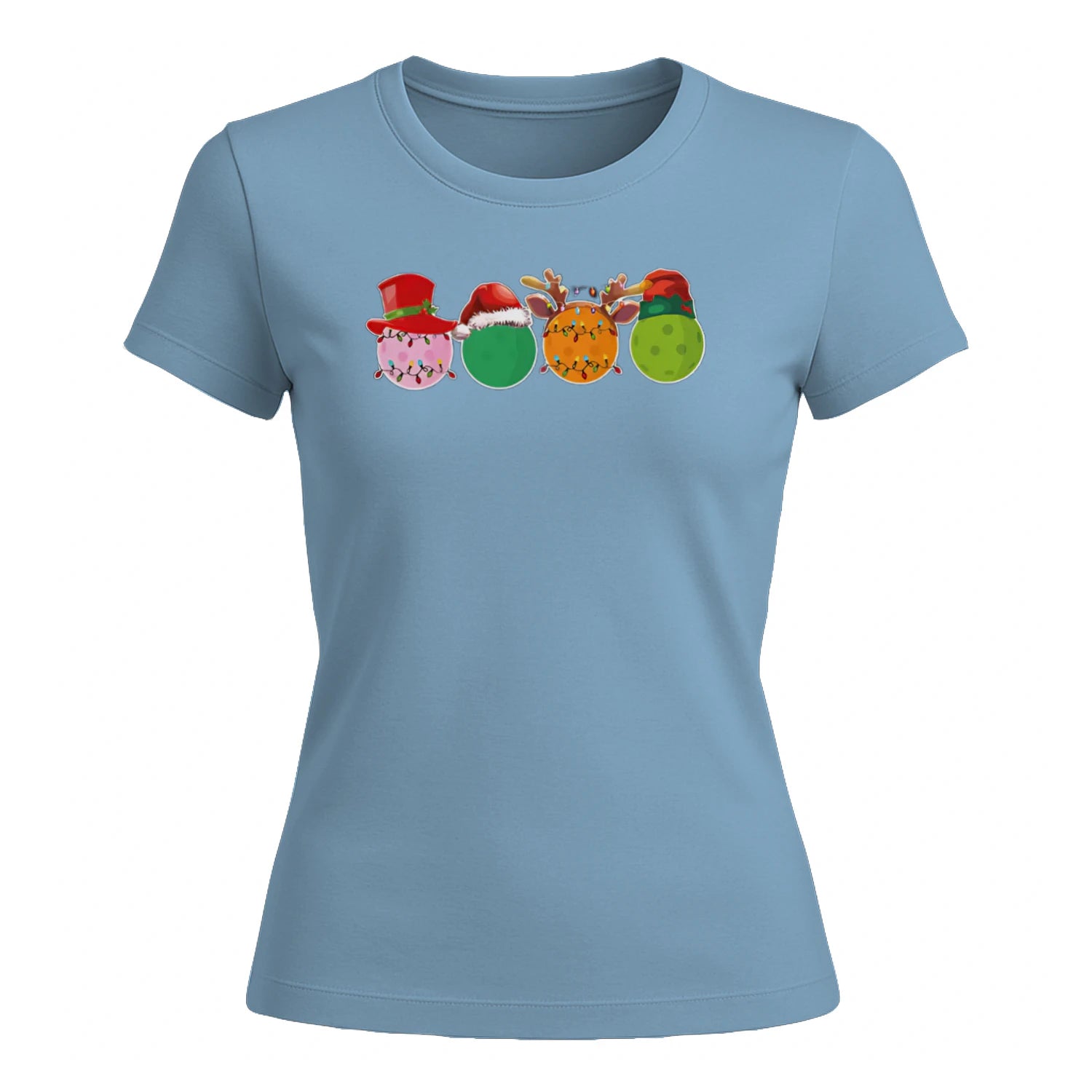Pickleball Christmas Ornaments for Women’s T-Shirt – Funny Gift