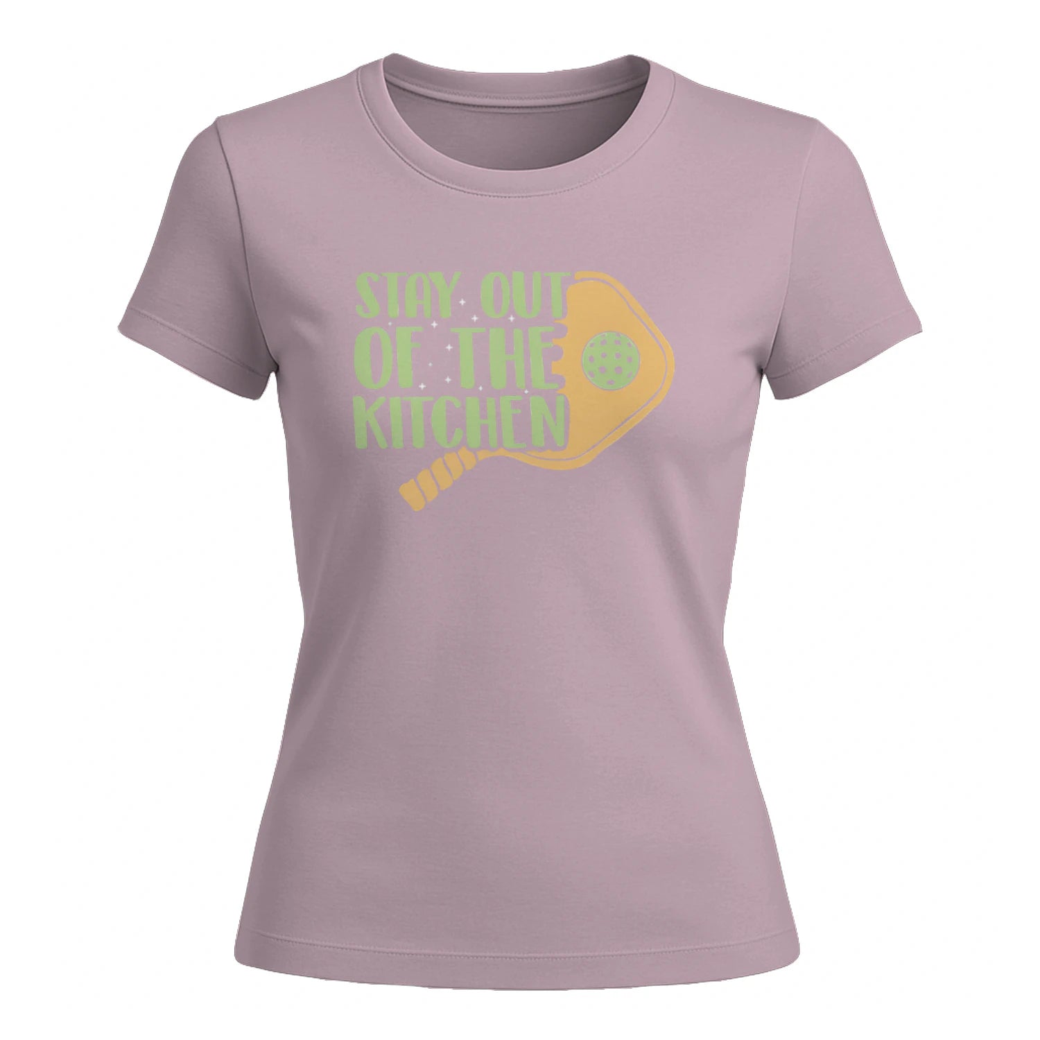 Stay Out of the Kitchen for Pickleball Women’s T-Shirt – Funny Gift