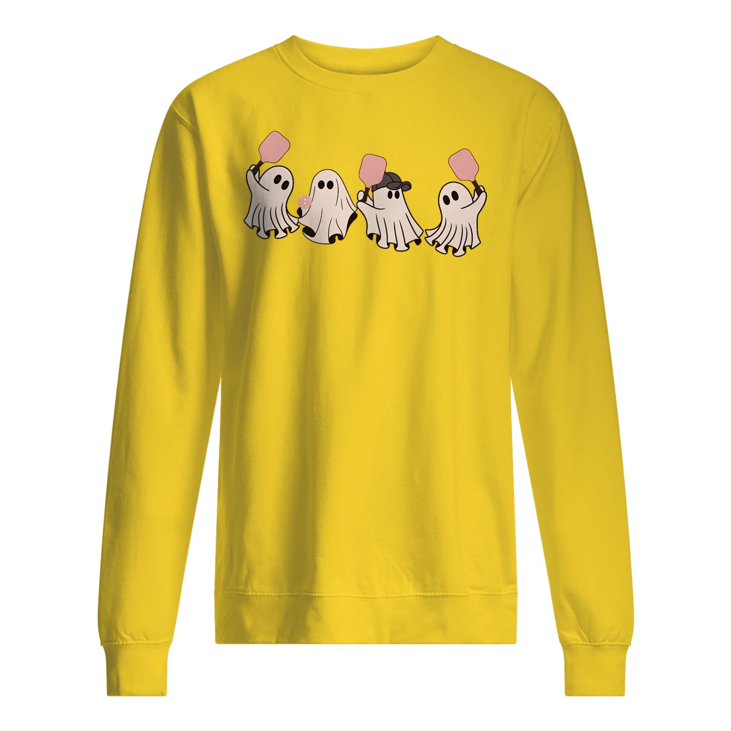 Cute Pickleball Characters Men’s Sweatshirt – Funny Gift