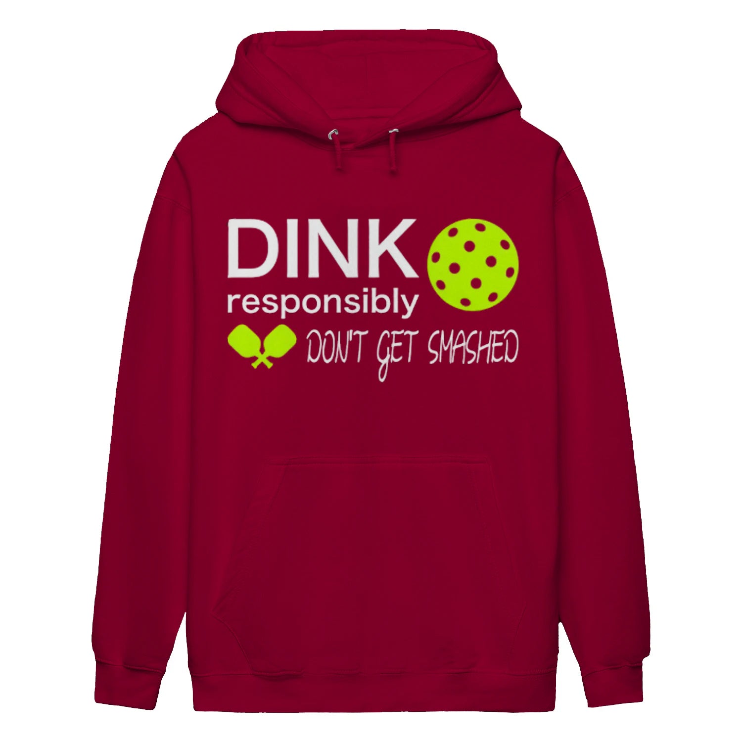 dink responsibly myb Pickleball Women’s Hoodie – Funny Gift