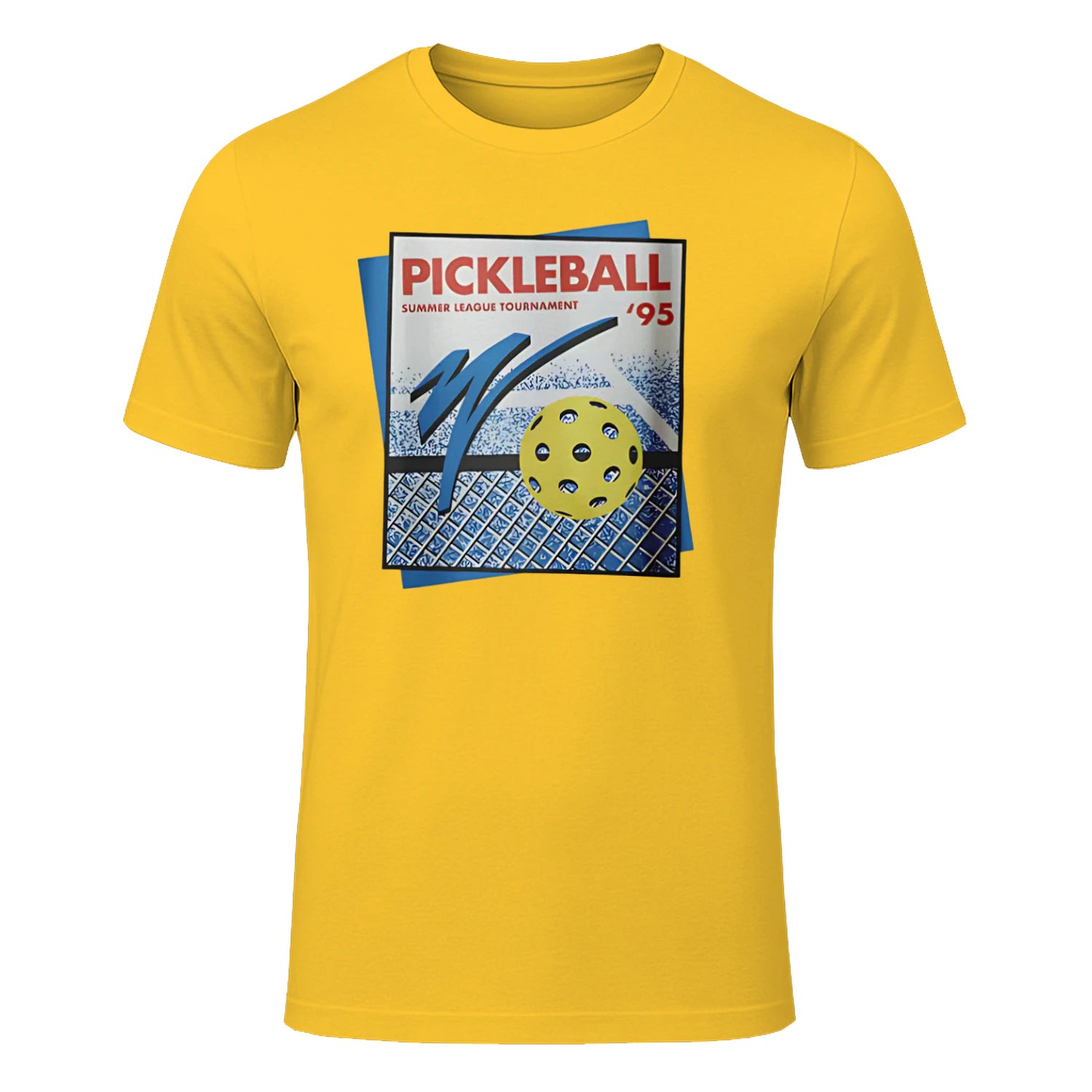 Retro Pickleball Court T-Shirt – Funny Gift