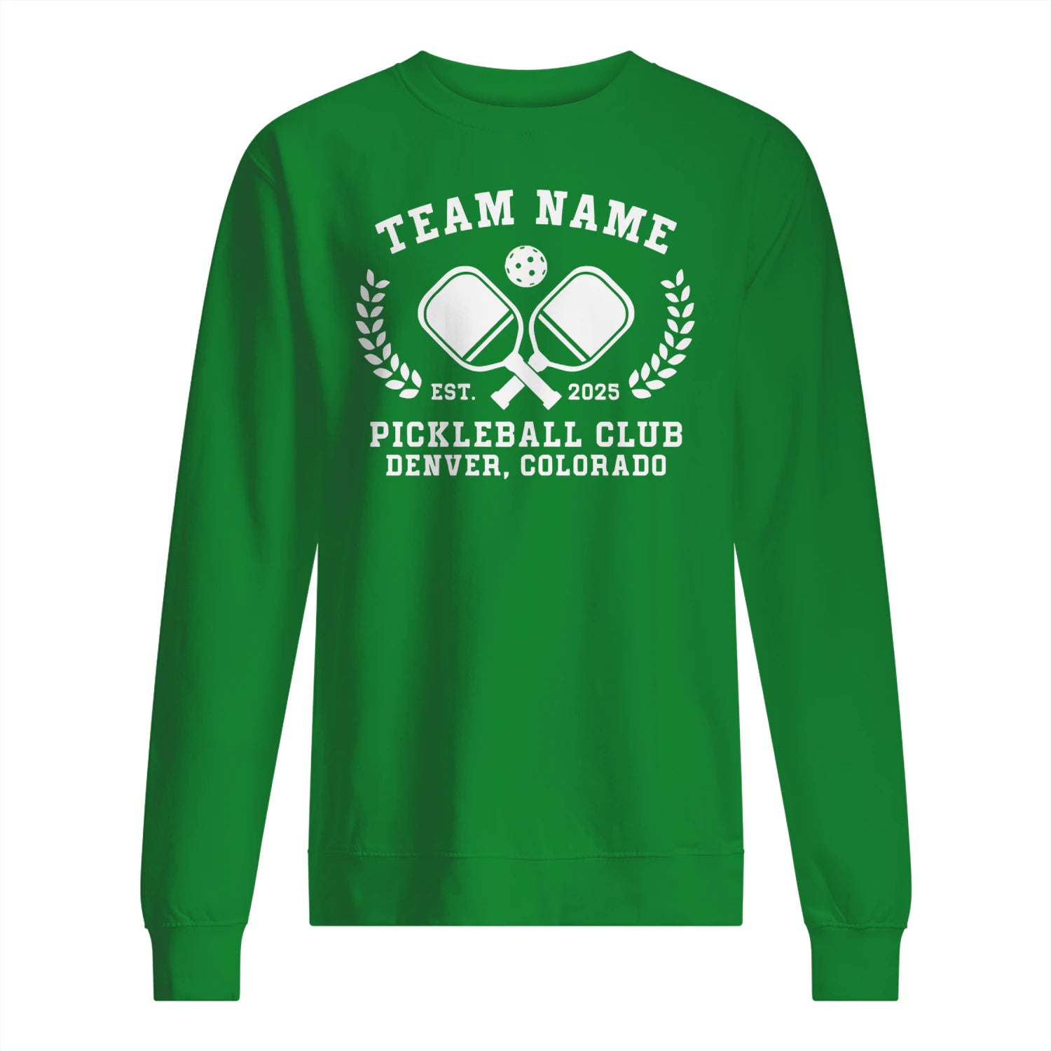 Pickleball Club Team Name Men’s Sweatshirt – Funny Gift