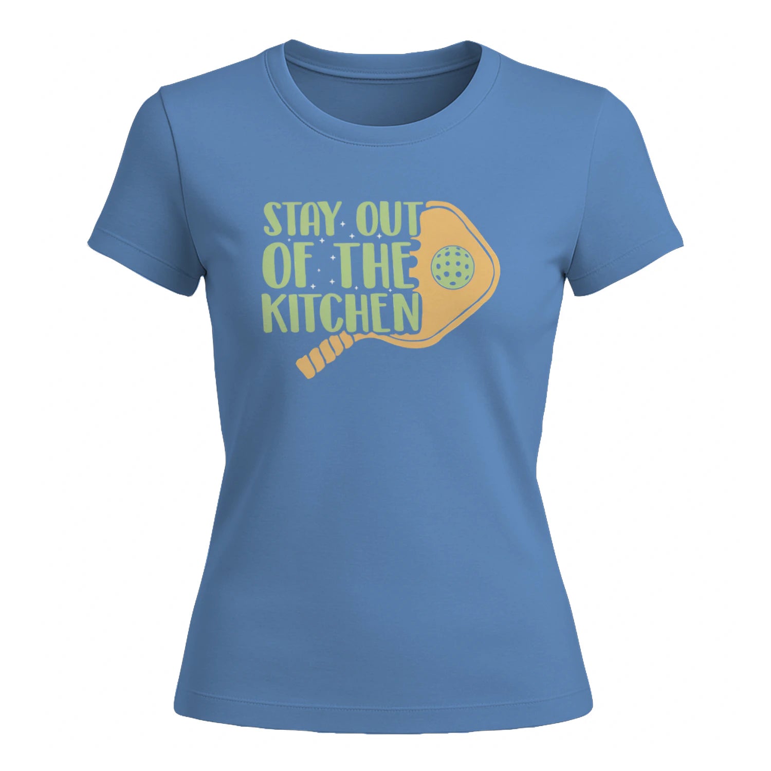 Stay Out of the Kitchen for Pickleball Women’s T-Shirt – Funny Gift
