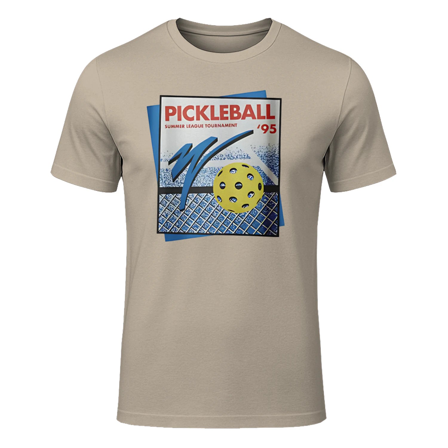 Retro Pickleball Court T-Shirt – Funny Gift